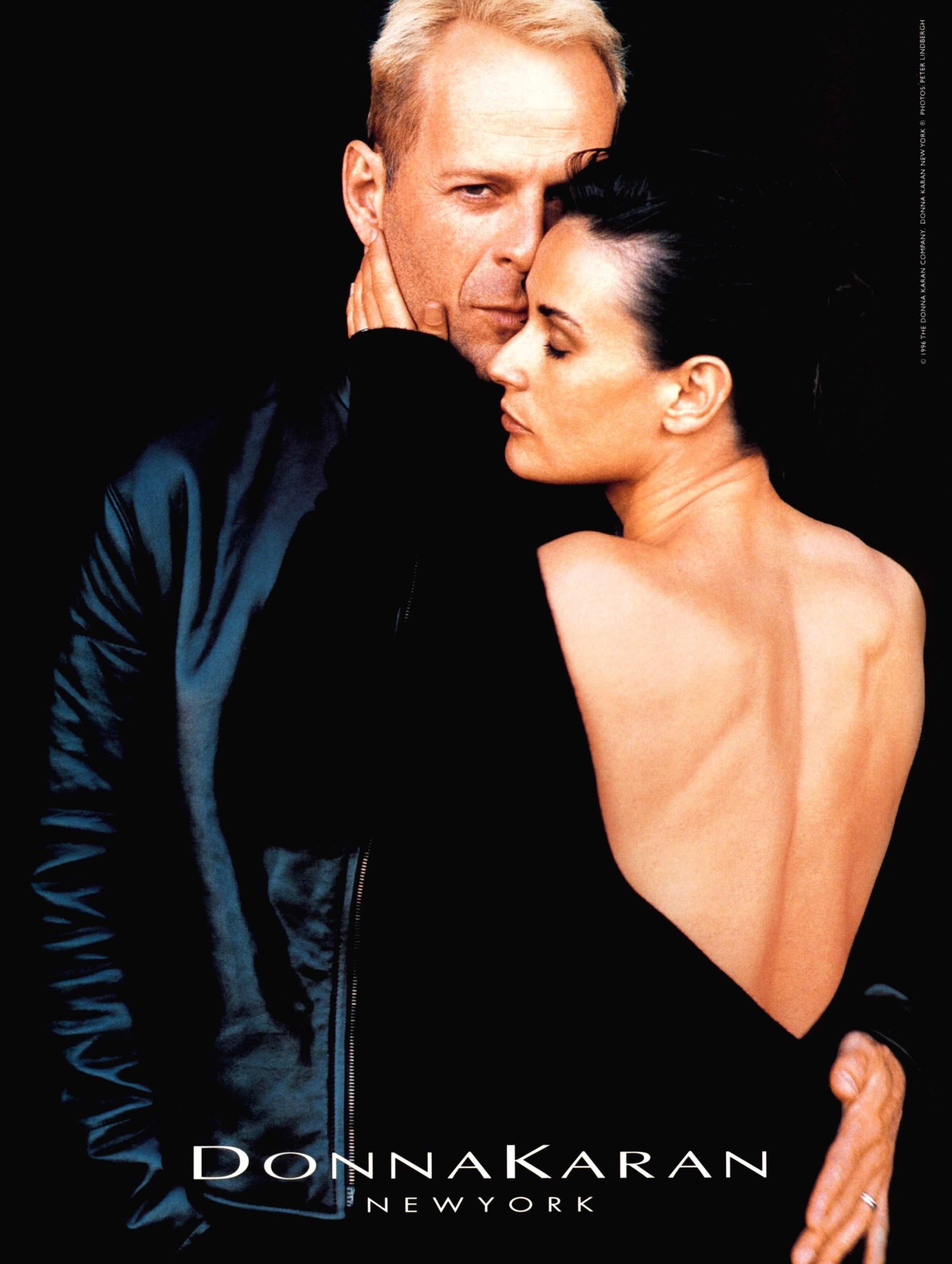 Кампейн Donna Karan 1996, Vogue Italia, Деми Мур, фотограф Питер Линдберг (7) — Модная фотография 90-х: от гламура к реализму / Камералабс