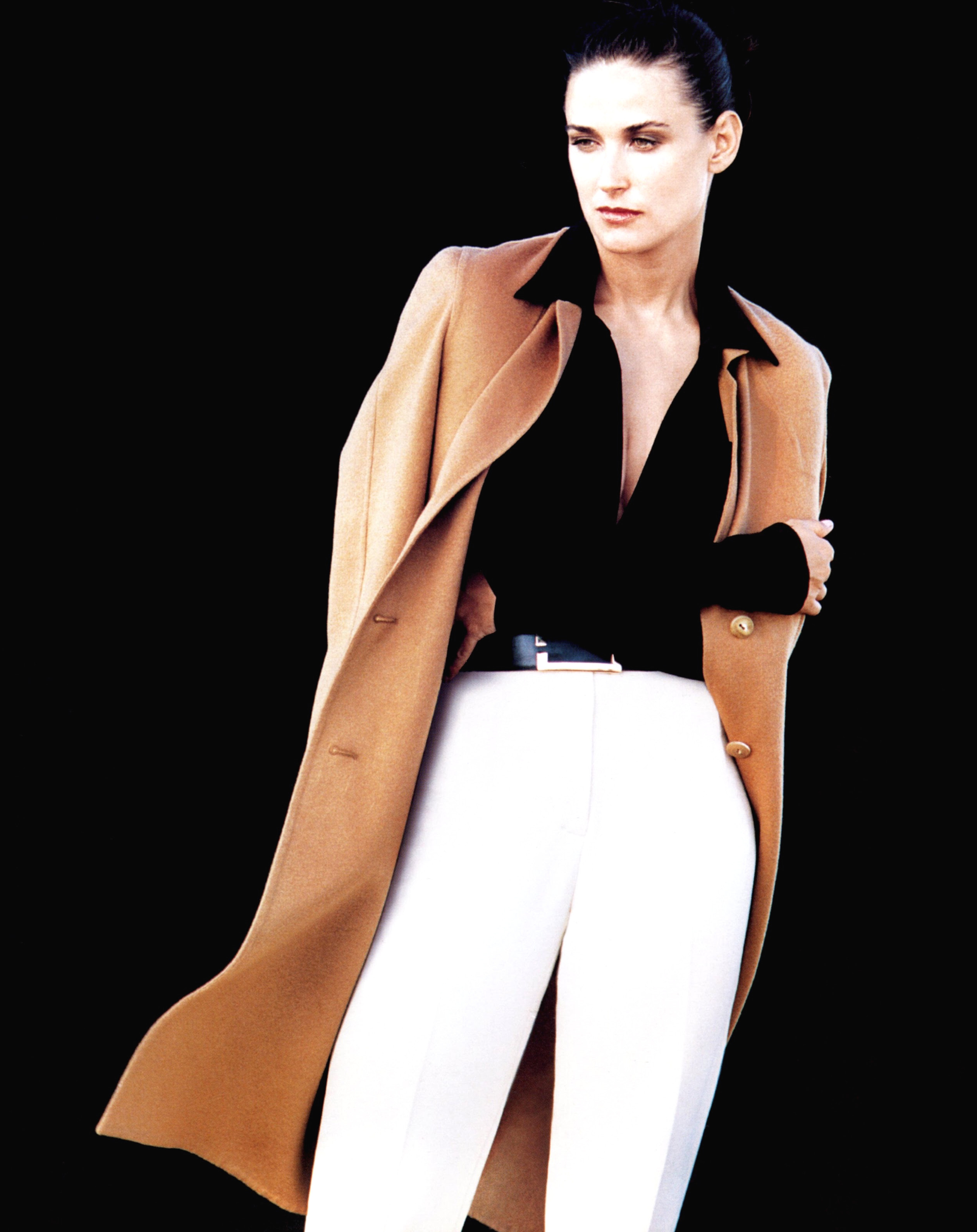 Кампейн Donna Karan 1996, Vogue Italia, Деми Мур, фотограф Питер Линдберг (3) — Модная фотография 90-х: от гламура к реализму / Камералабс