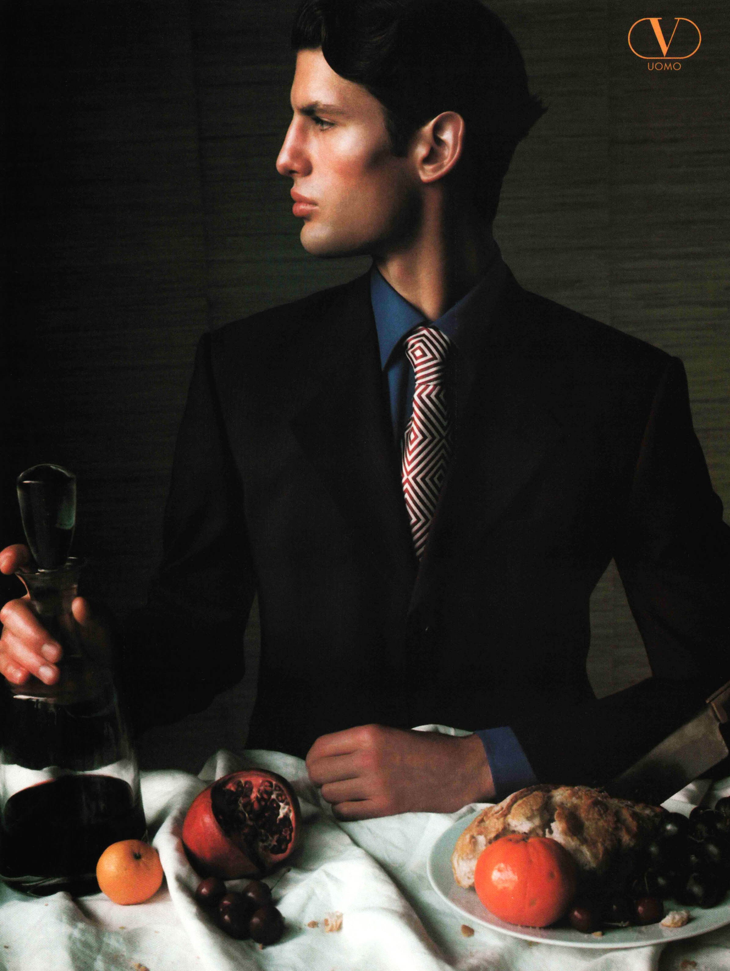 Кампейн Valentino 1997, Luomo, Vogue Italia, фотограф Стивен Майзель (7) — Модная фотография 90-х: от гламура к реализму / Камералабс