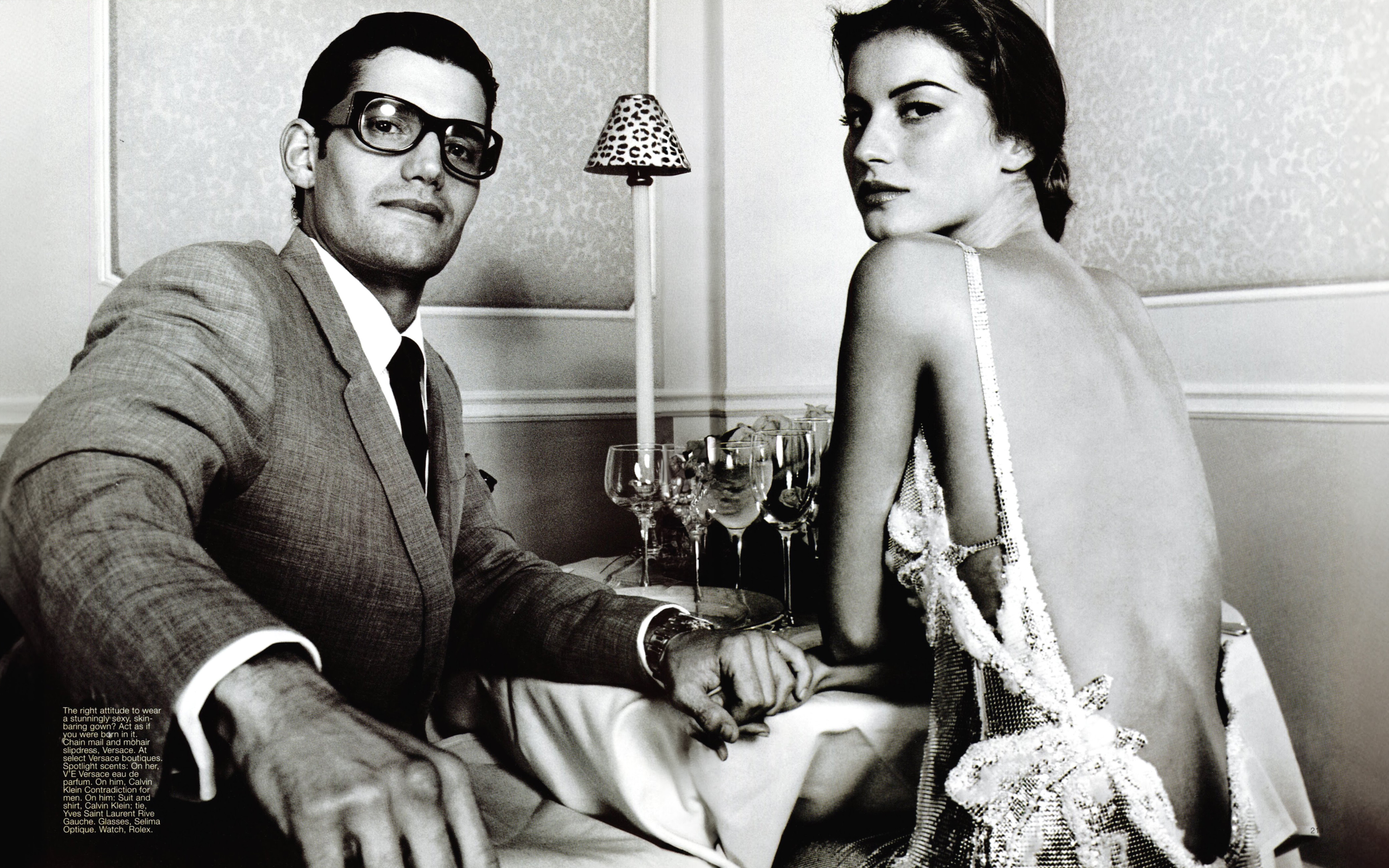 Эдиториал Harpers Bazaar, Жизель Бюндхен, фотограф Терри Ричардсон, 1999 год — Модная фотография 90-х: от гламура к реализму / Камералабс
