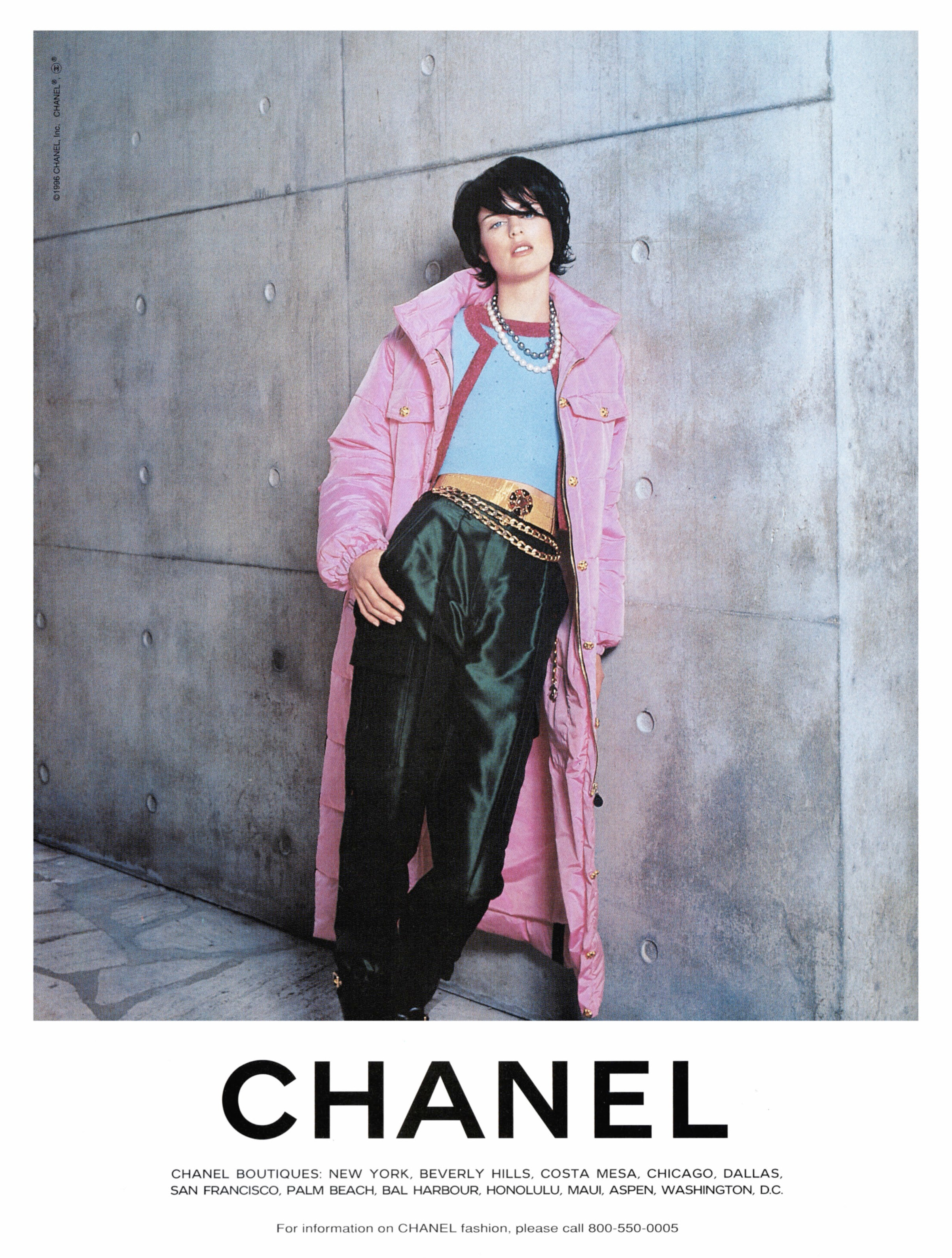 Кампейн Chanel 1996, Vogue Italia, Стелла Теннант, фотограф Карл Лагерфельд — Модная фотография 90-х: от гламура к реализму / Камералабс
