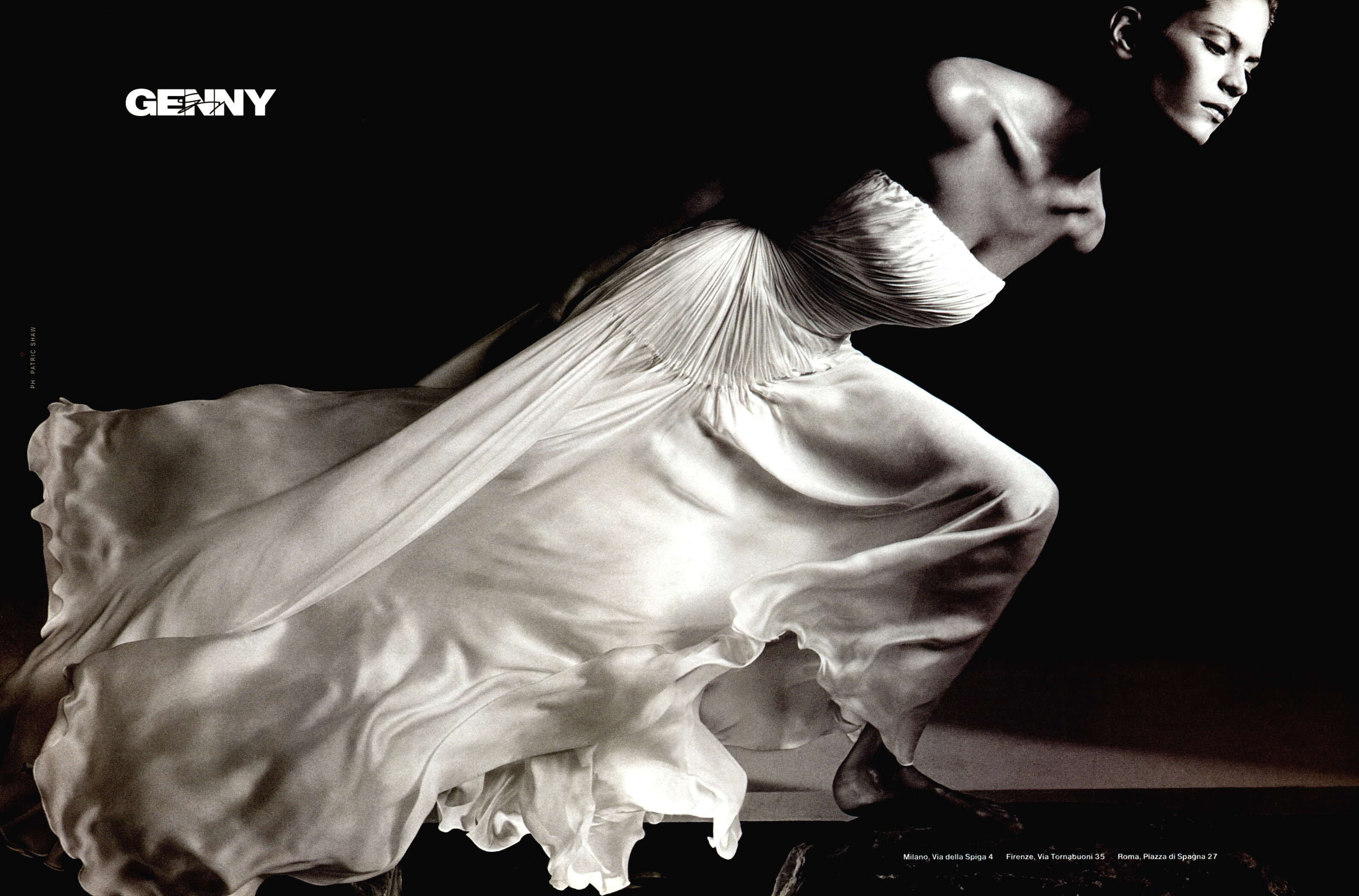 Кампейн Genny 1999, Harpers Bazaar, Vogue Italia, Фрэнки Райдер — Модная фотография 90-х: от гламура к реализму / Камералабс