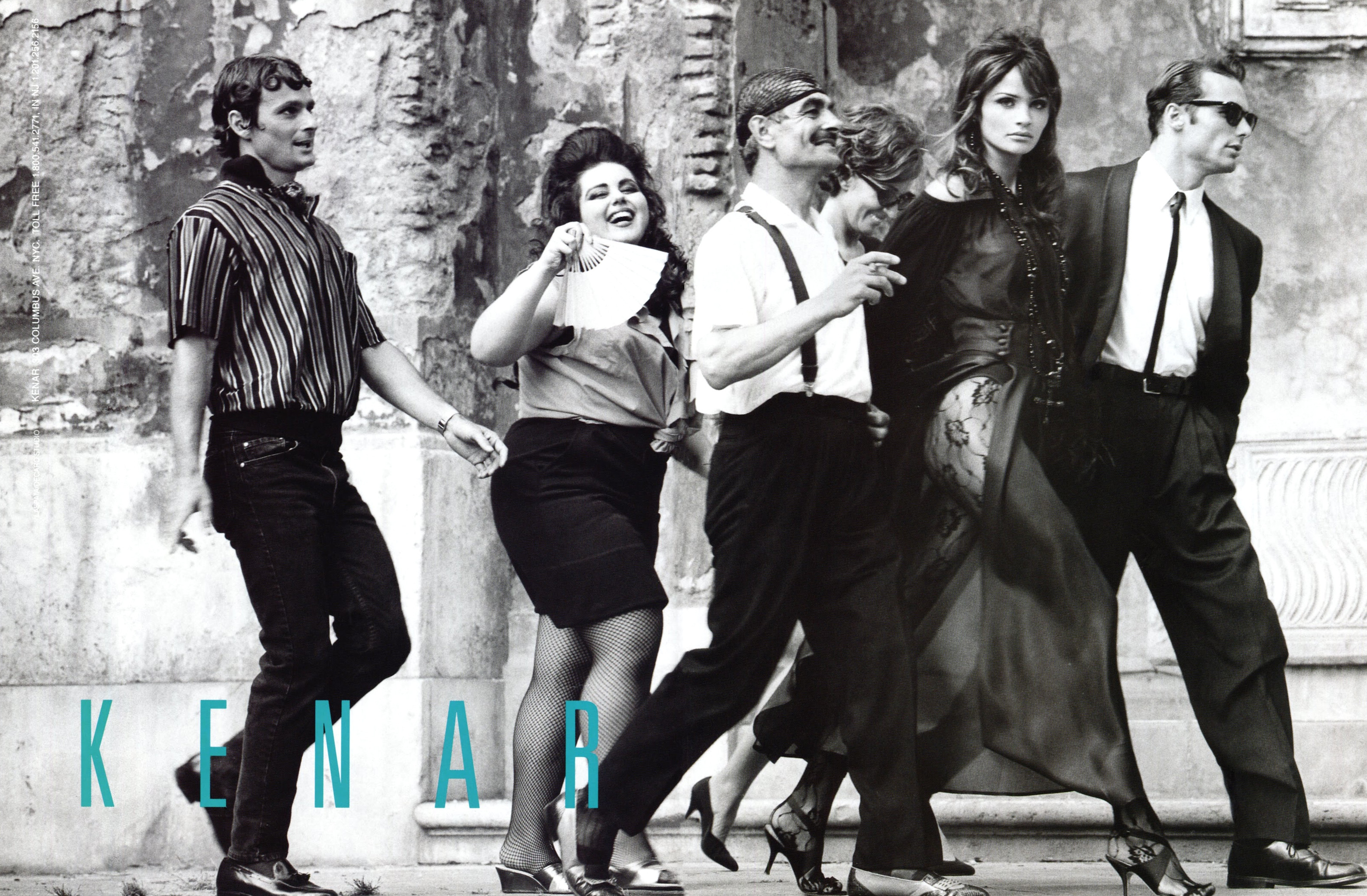 Кампейн Kenar 1993,  Vogue, Хелена Кристенсен, фотограф Стивен Майзель — Модная фотография 90-х: от гламура к реализму / Камералабс