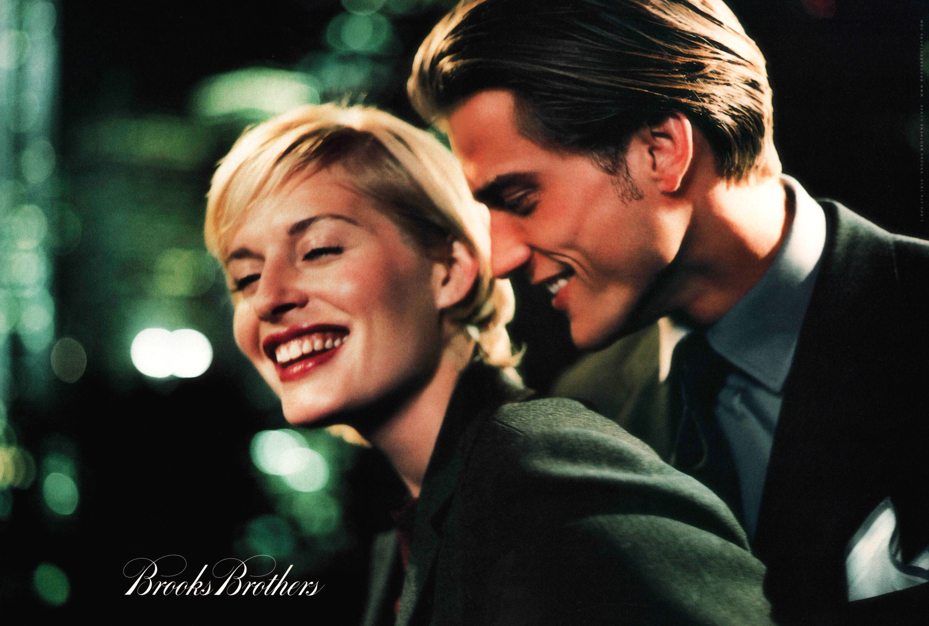 Кампейн Brooks Brothers 1998, Энни Мортон, — Модная фотография 90-х: от гламура к реализму / Камералабс