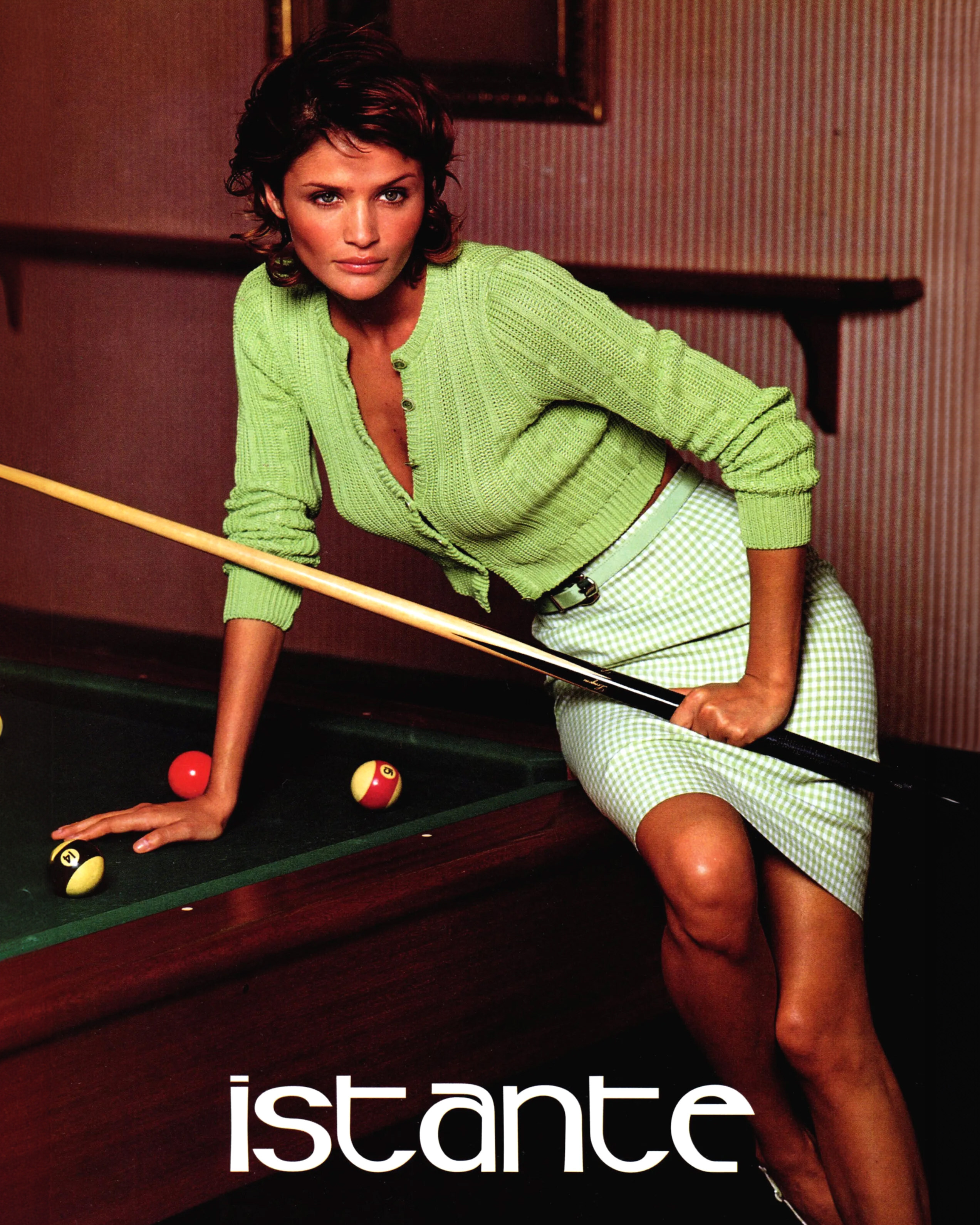 Кампейн Istante By Versace 1995, Хелена Кристенсен, фотограф Брюс Вебер — Модная фотография 90-х: от гламура к реализму / Камералабс