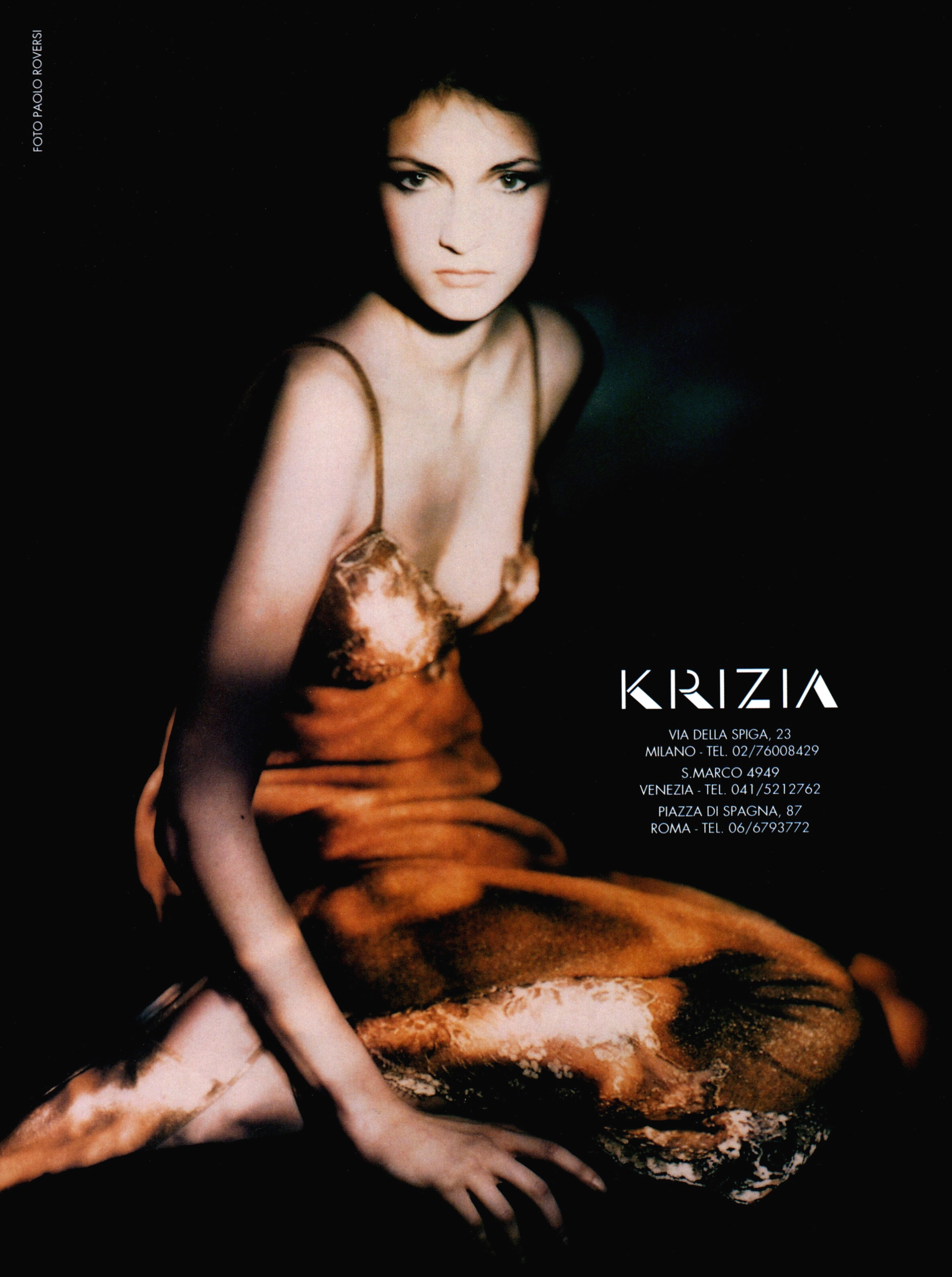 Кампейн Krizia 1998, Кася Пысяк, фотограф Паоло Роверси (4) — Модная фотография 90-х: от гламура к реализму / Камералабс