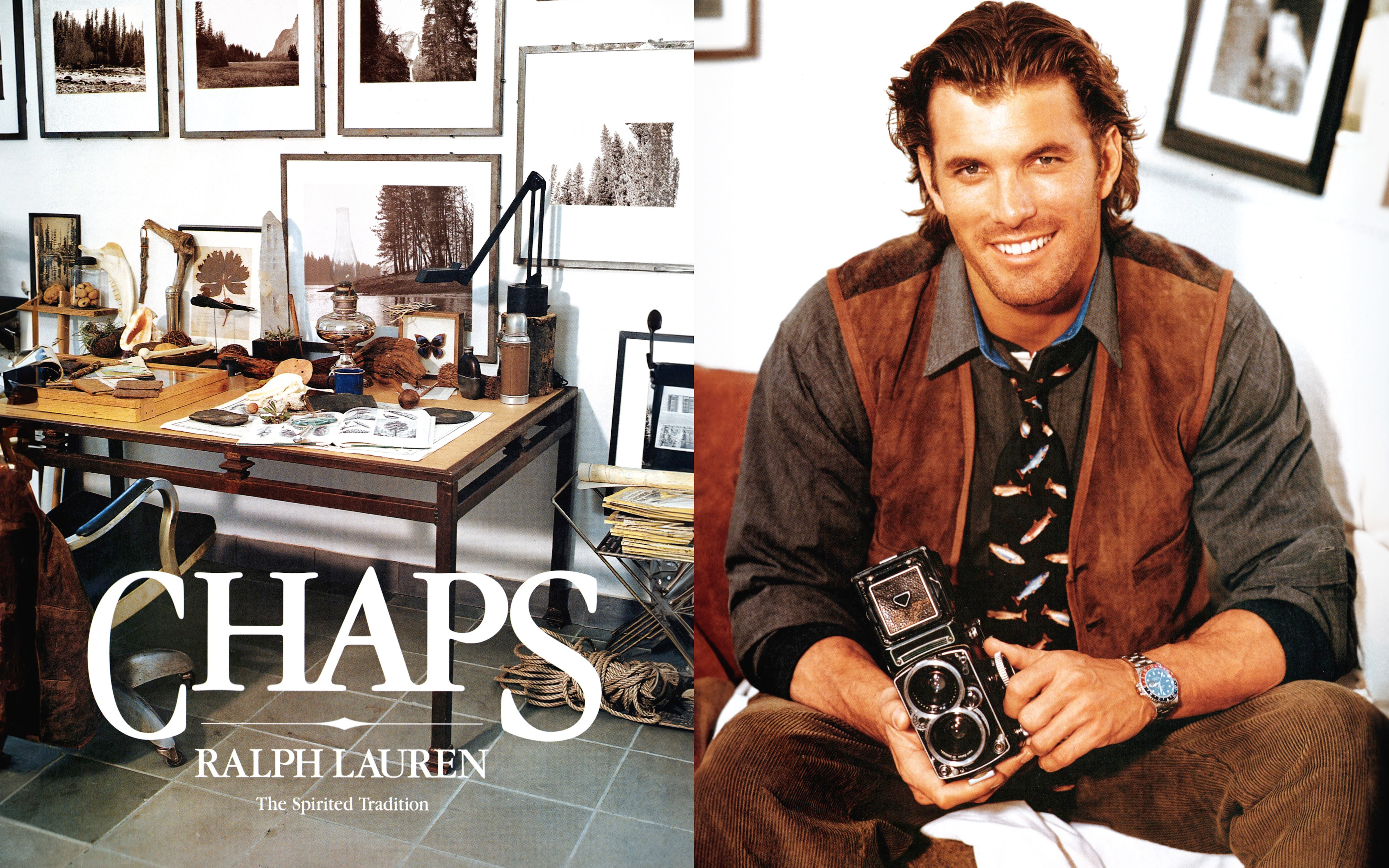 Кампейн Chaps Ralph Lauren 1994,  фотограф Брюс Вебер — Модная фотография 90-х: от гламура к реализму / Камералабс