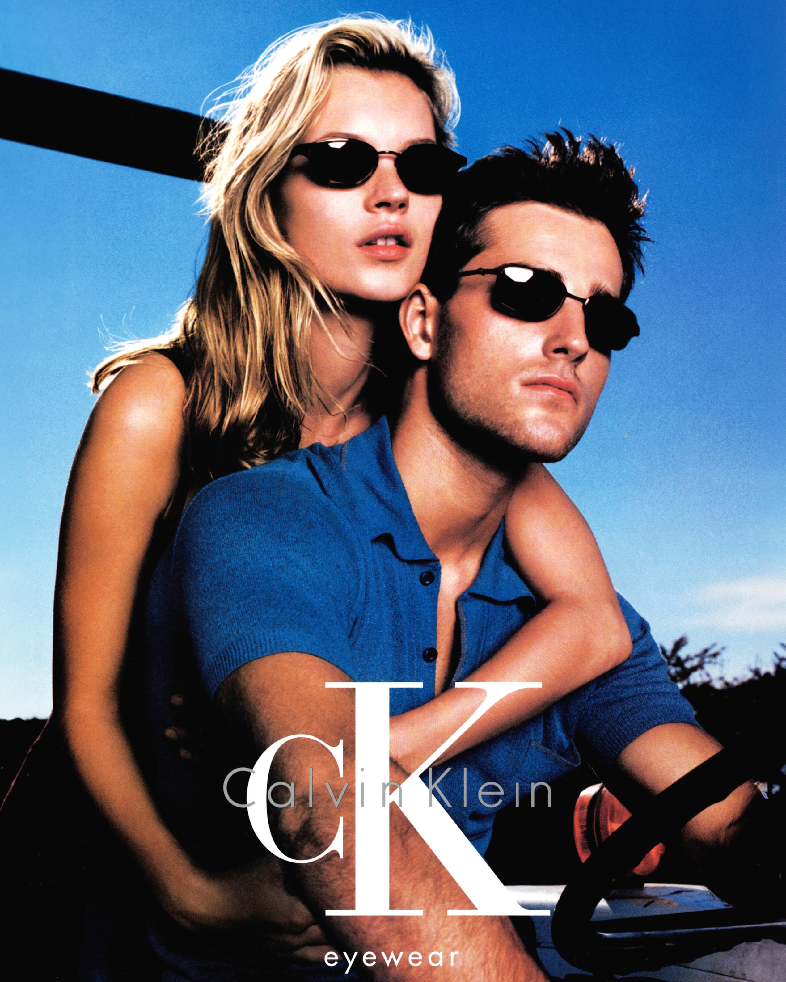Кампейн Calvin Klein, Кейт Мосс, Оливер Бьеррехуус, фотограф Стивен Майзель, 1998 год — Модная фотография 90-х: от гламура к реализму / Камералабс