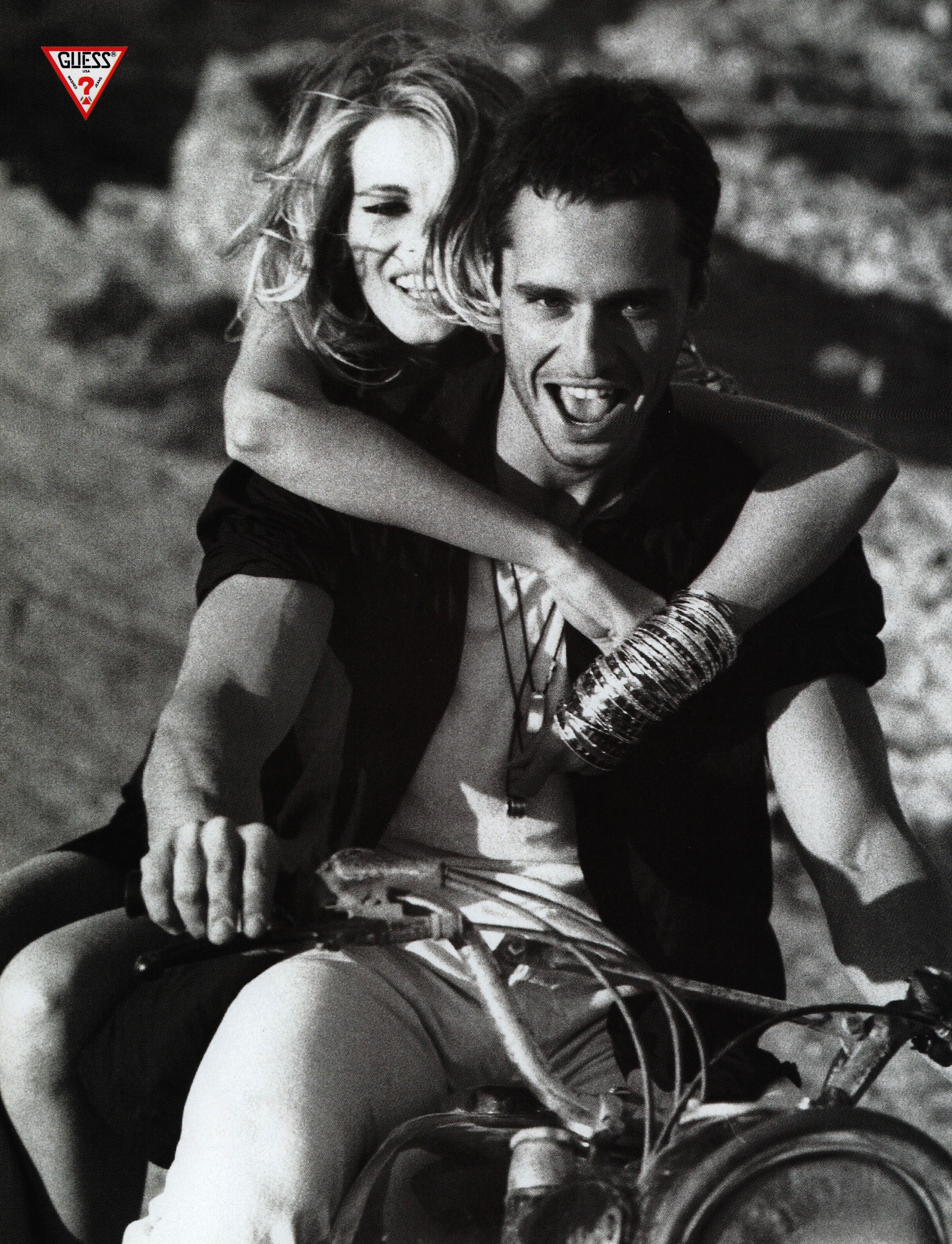 Кампейн Guess 1991, Luomo, Клаудия Шиффер, фотограф Эллен фон Унверт (2) — Модная фотография 90-х: от гламура к реализму / Камералабс