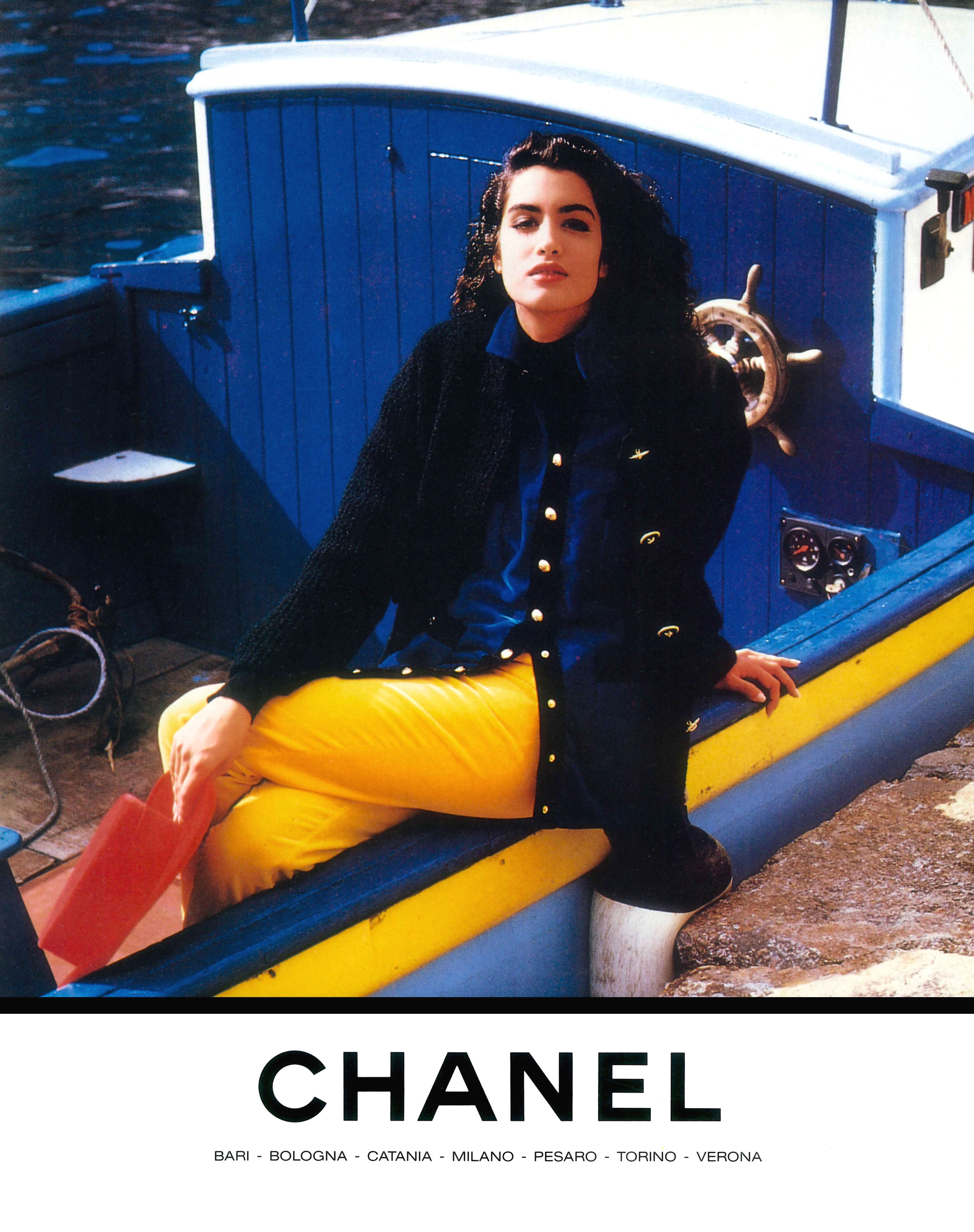 Кампейн Chanel 1990   Ясмин Гаури, фотограф Карл Лагерфельд — Модная фотография 90-х: от гламура к реализму / Камералабс