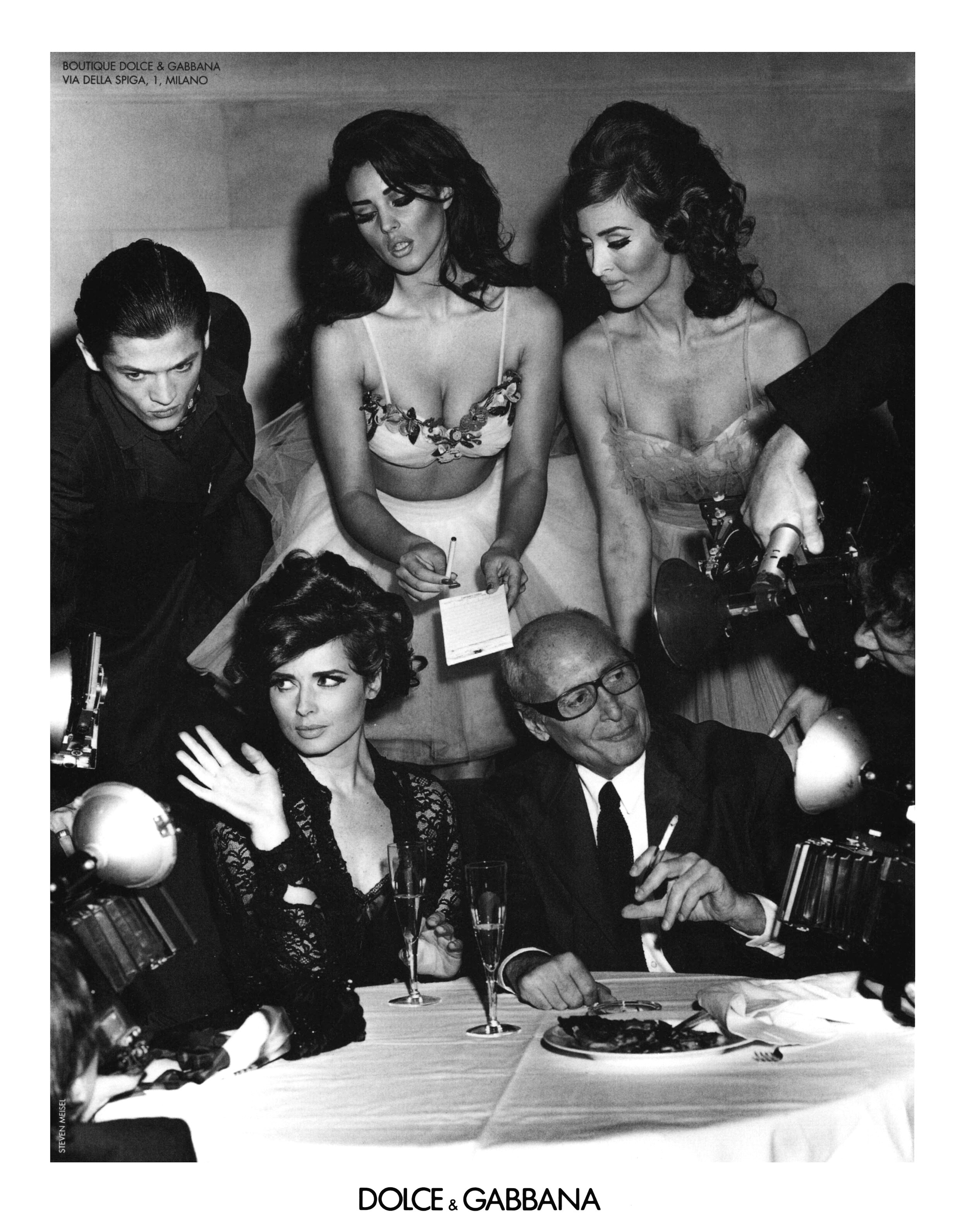 Кампейн Dolce Gabbana 1992, Изабелла Роселлини, фотограф Стивен Майзель — Модная фотография 90-х: от гламура к реализму / Камералабс