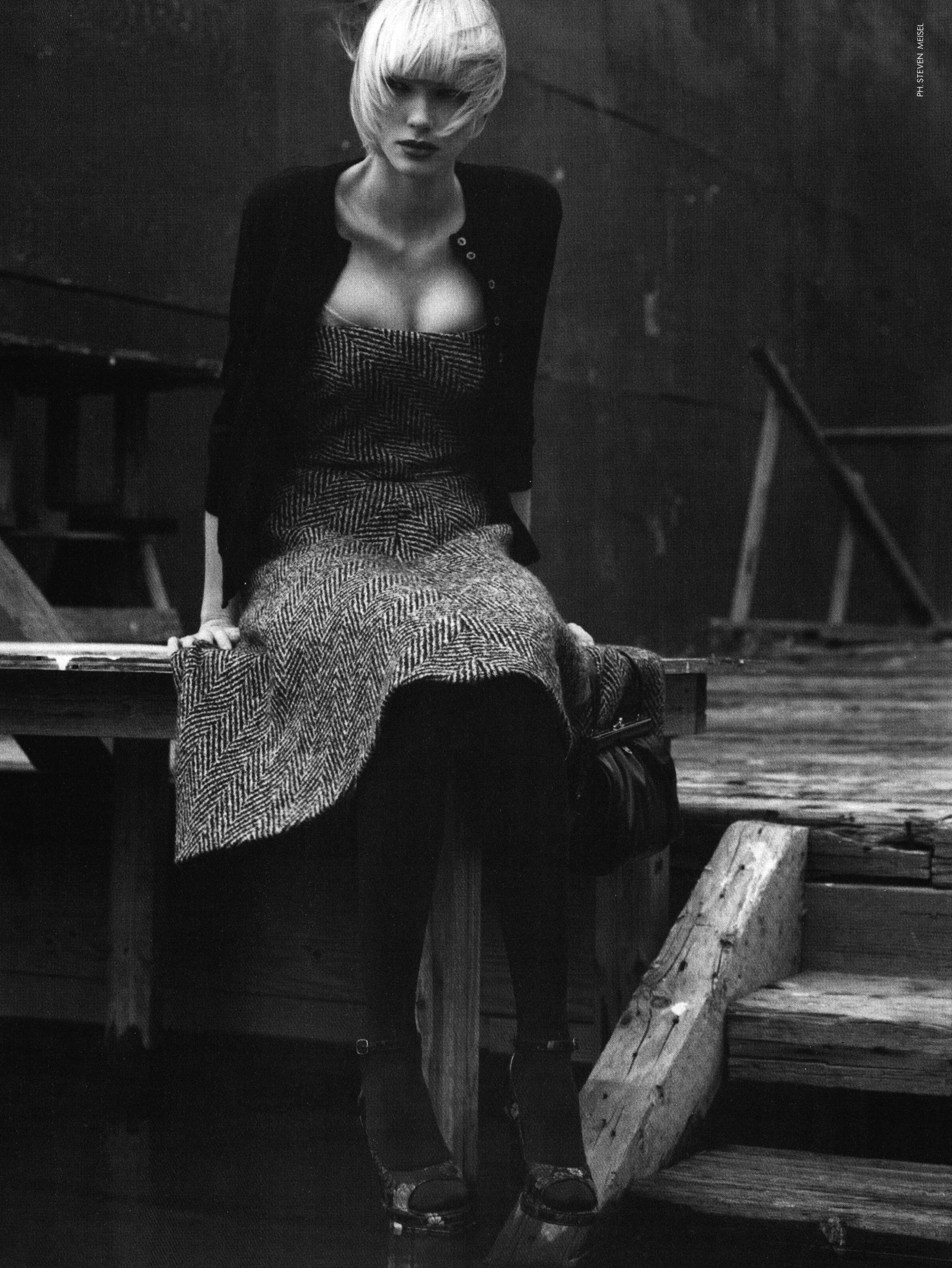 Кампейн Dolce Gabbana 1996, Vogue Italia, Энрике Паласиос, Эльза Бенитес (2) — Модная фотография 90-х: от гламура к реализму / Камералабс