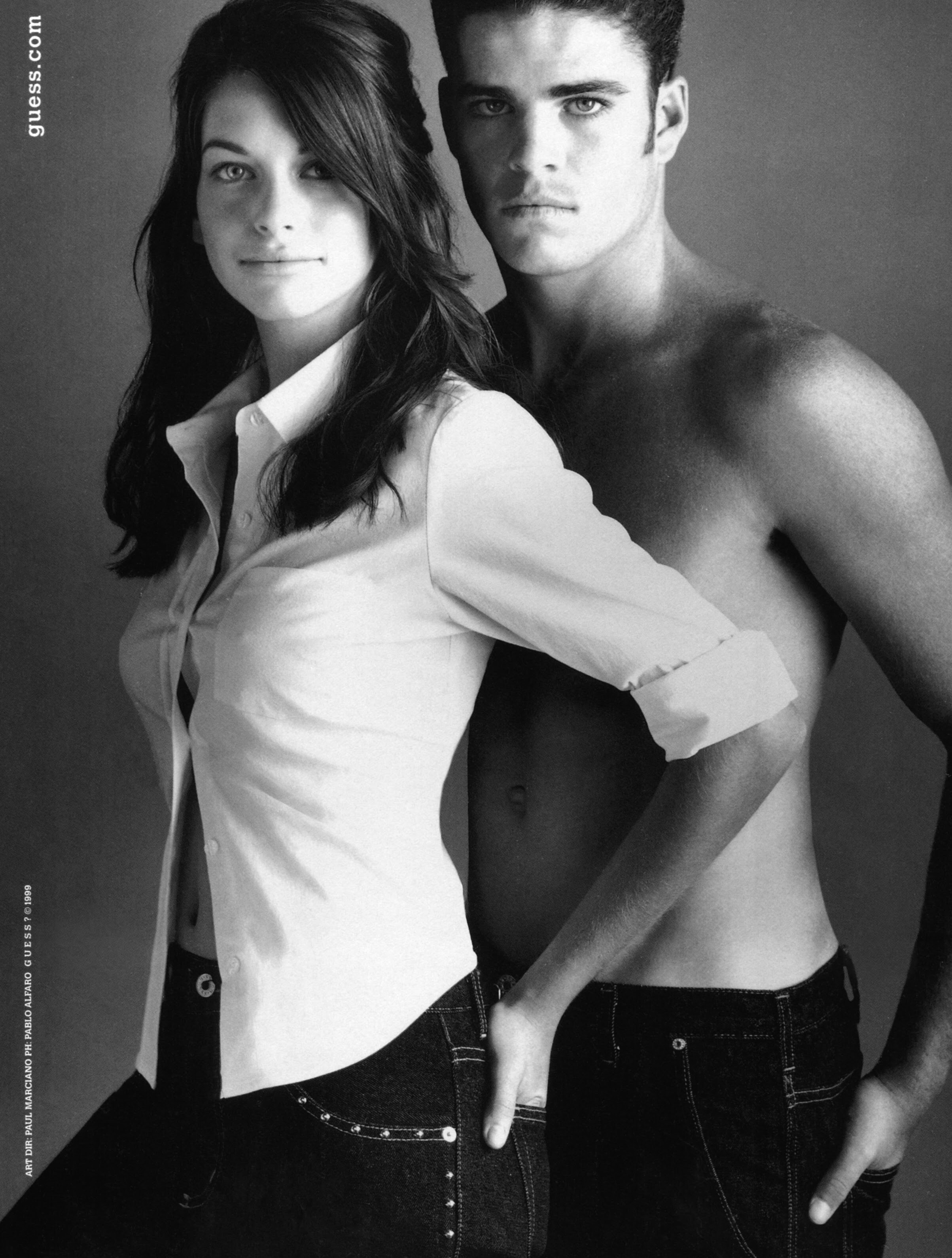 Кампейн Guess Denim 1999, фотограф Дьюи Никс — Модная фотография 90-х: от гламура к реализму / Камералабс