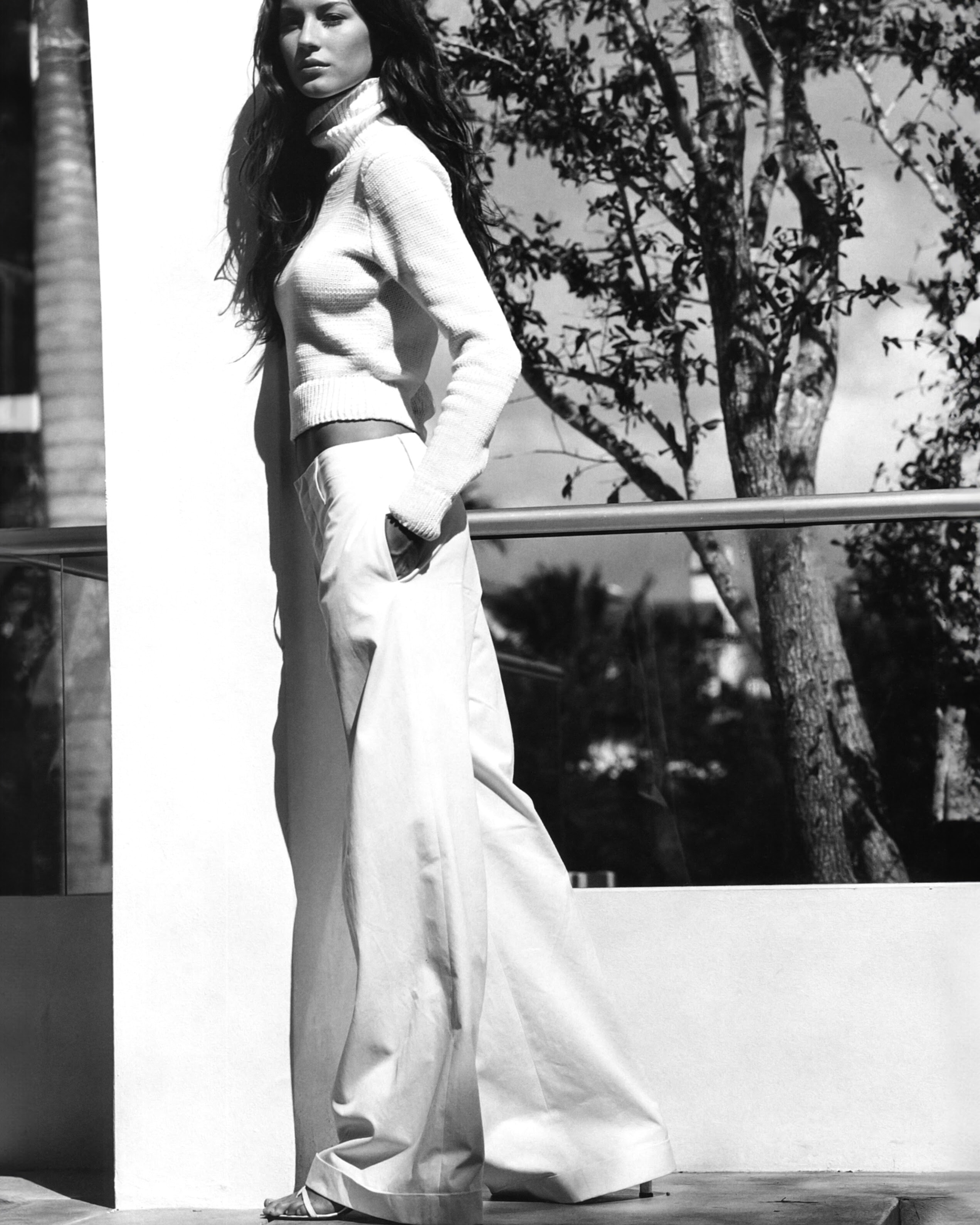 Кампейн Ralph Lauren Collection 1999, Жизель Бюндхен, фотограф Брюс Вебер (2) — Модная фотография 90-х: от гламура к реализму / Камералабс