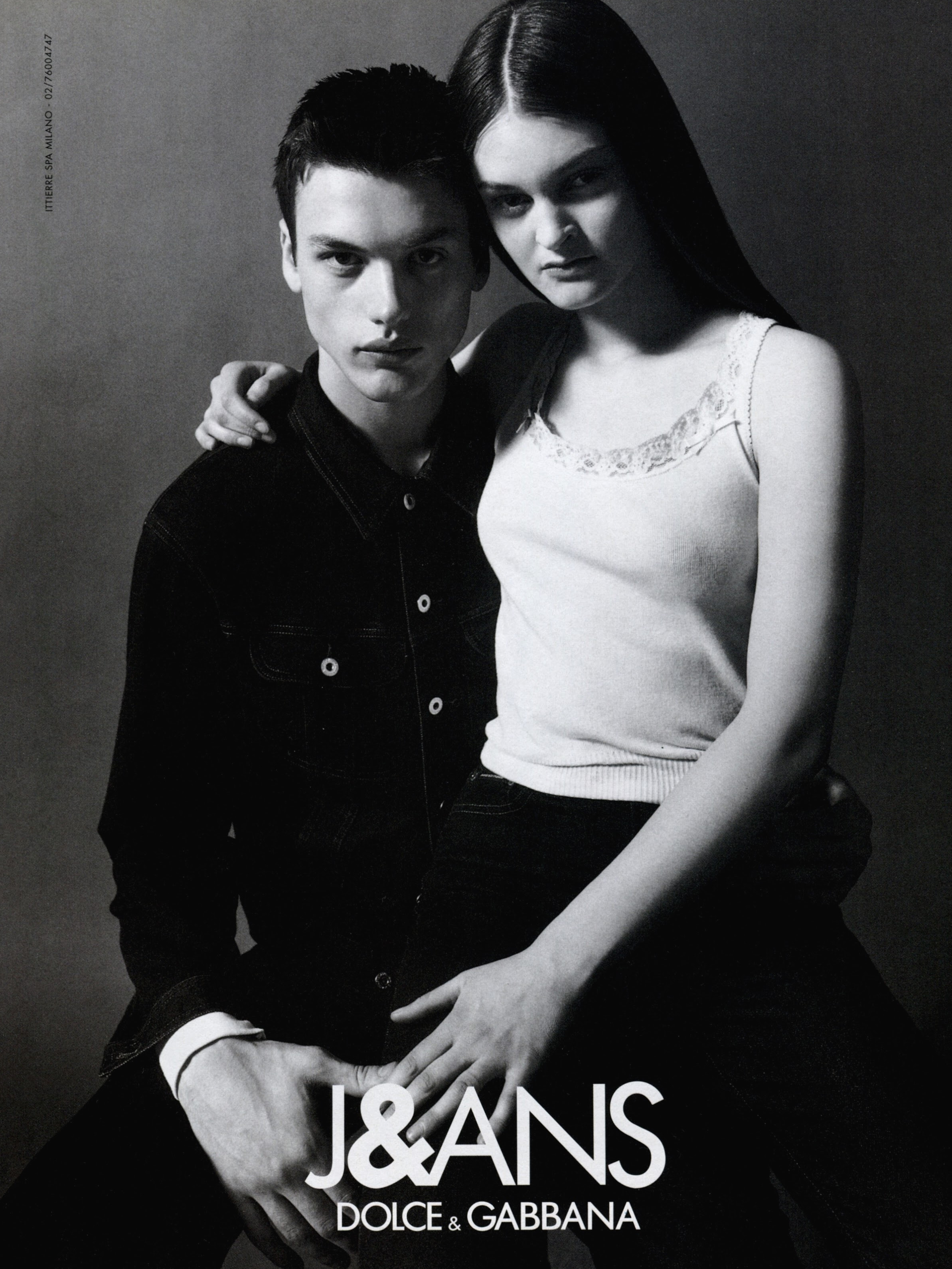 Кампейн DG Jeans 1998, Vogue Italia, фотограф Стивен Майзель — Модная фотография 90-х: от гламура к реализму / Камералабс