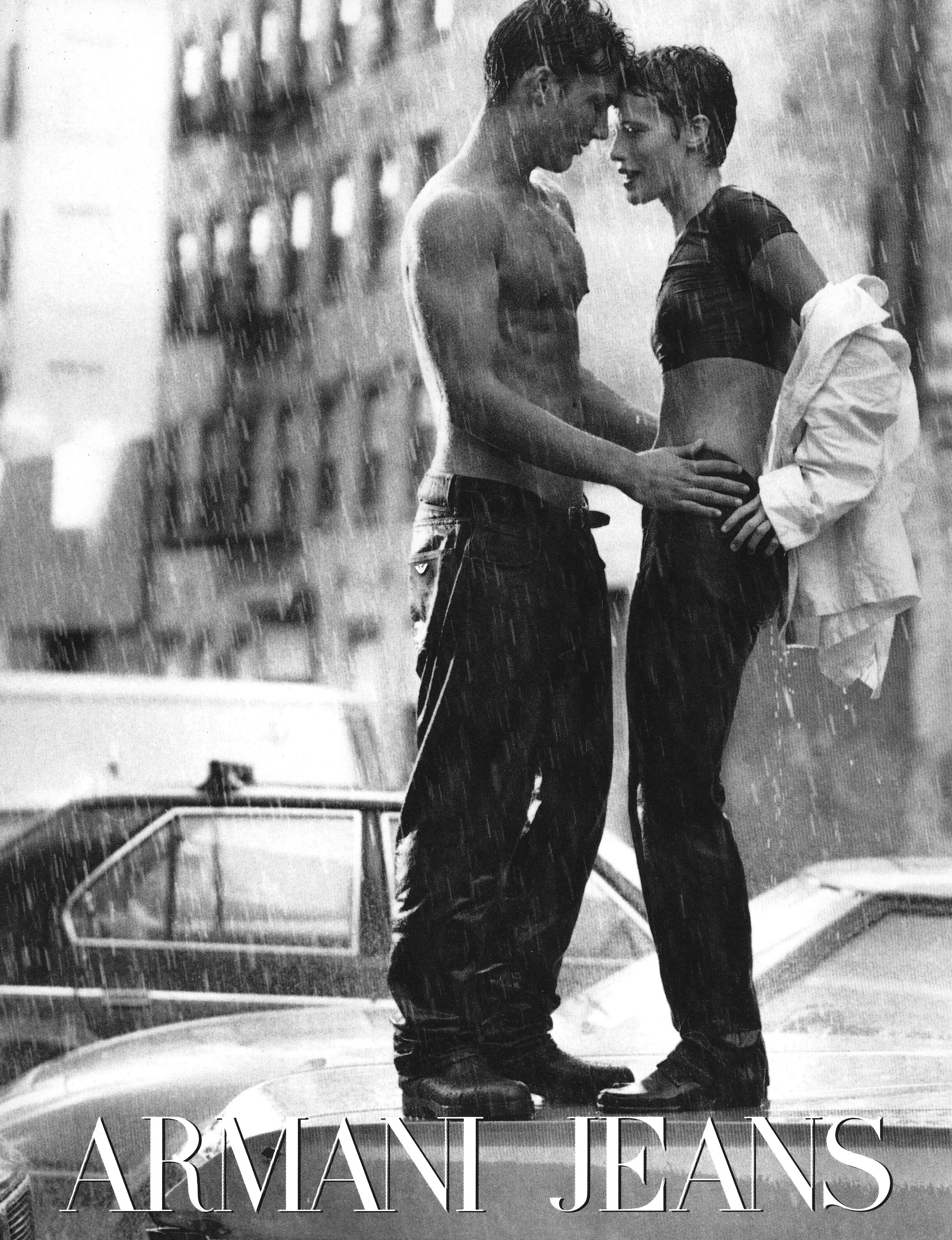 Кампейн Armani Jeans 1997 (2) — Модная фотография 90-х: от гламура к реализму / Камералабс