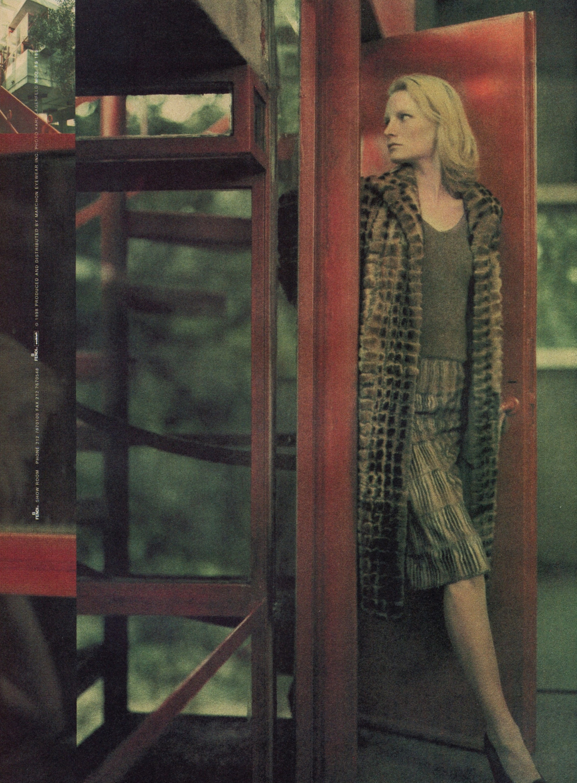 Кампейн Fendi 1998, Vogue Italia, Vogue, Кирстен Оуэн, фотограф Карл Лагерфельд (3) — Модная фотография 90-х: от гламура к реализму / Камералабс