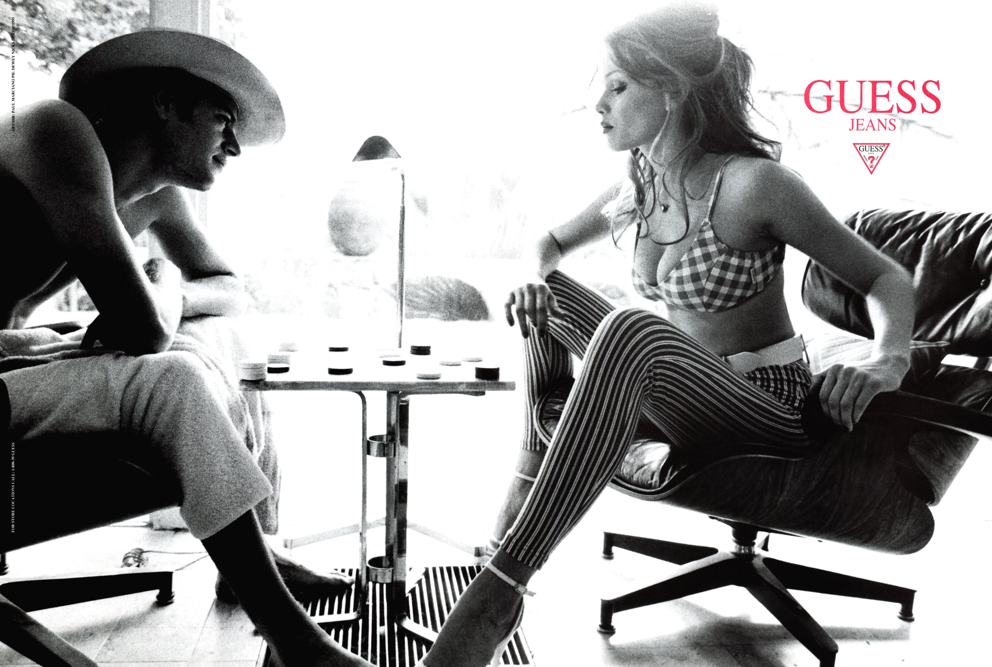 Кампейн Guess Jeans1995, Vogue, фотограф Дьюи Никс — Модная фотография 90-х: от гламура к реализму / Камералабс