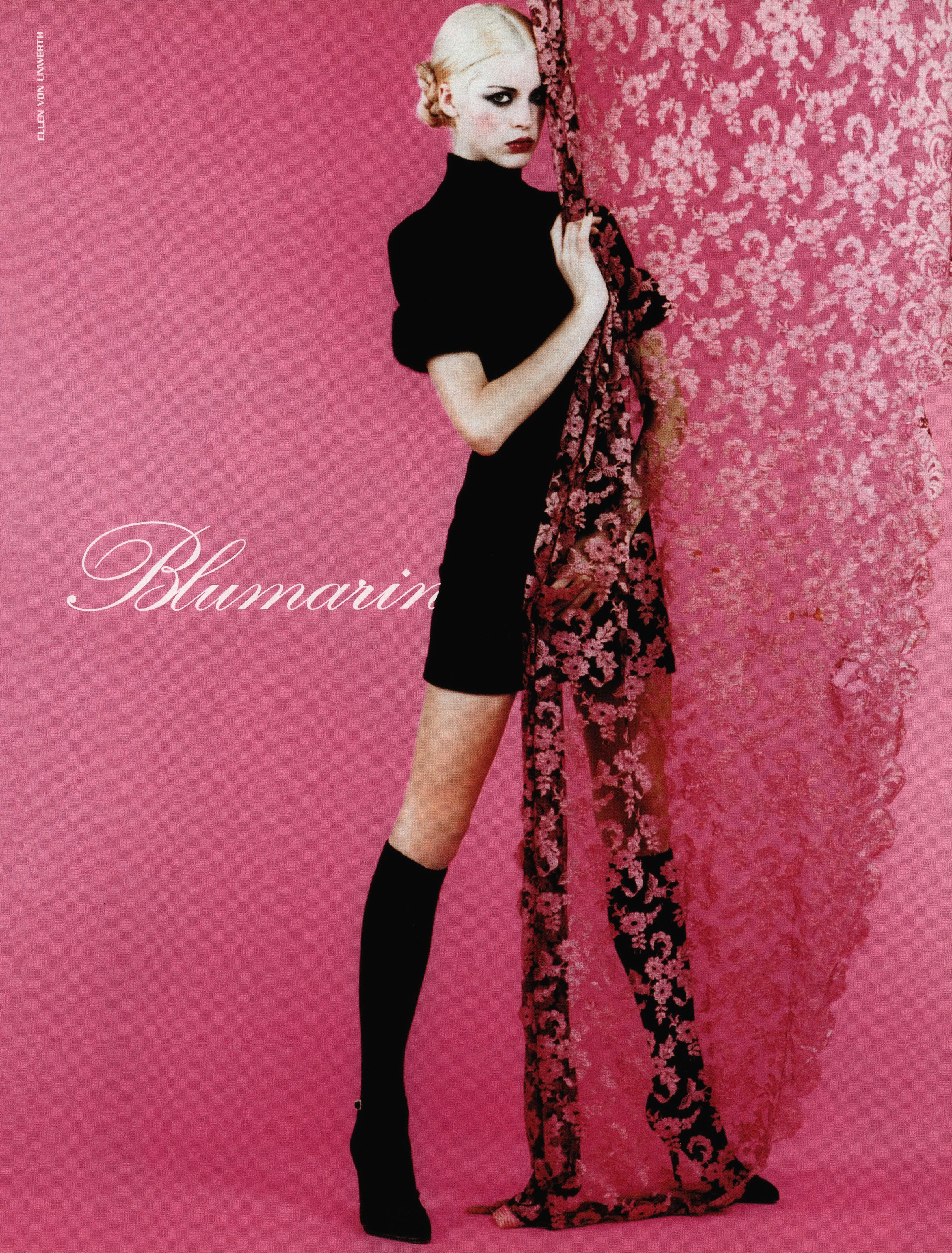 Кампейн Blumarine 1997,  Vogue Italia, Адриана Лима, Дорота Войчик (3) — Модная фотография 90-х: от гламура к реализму / Камералабс