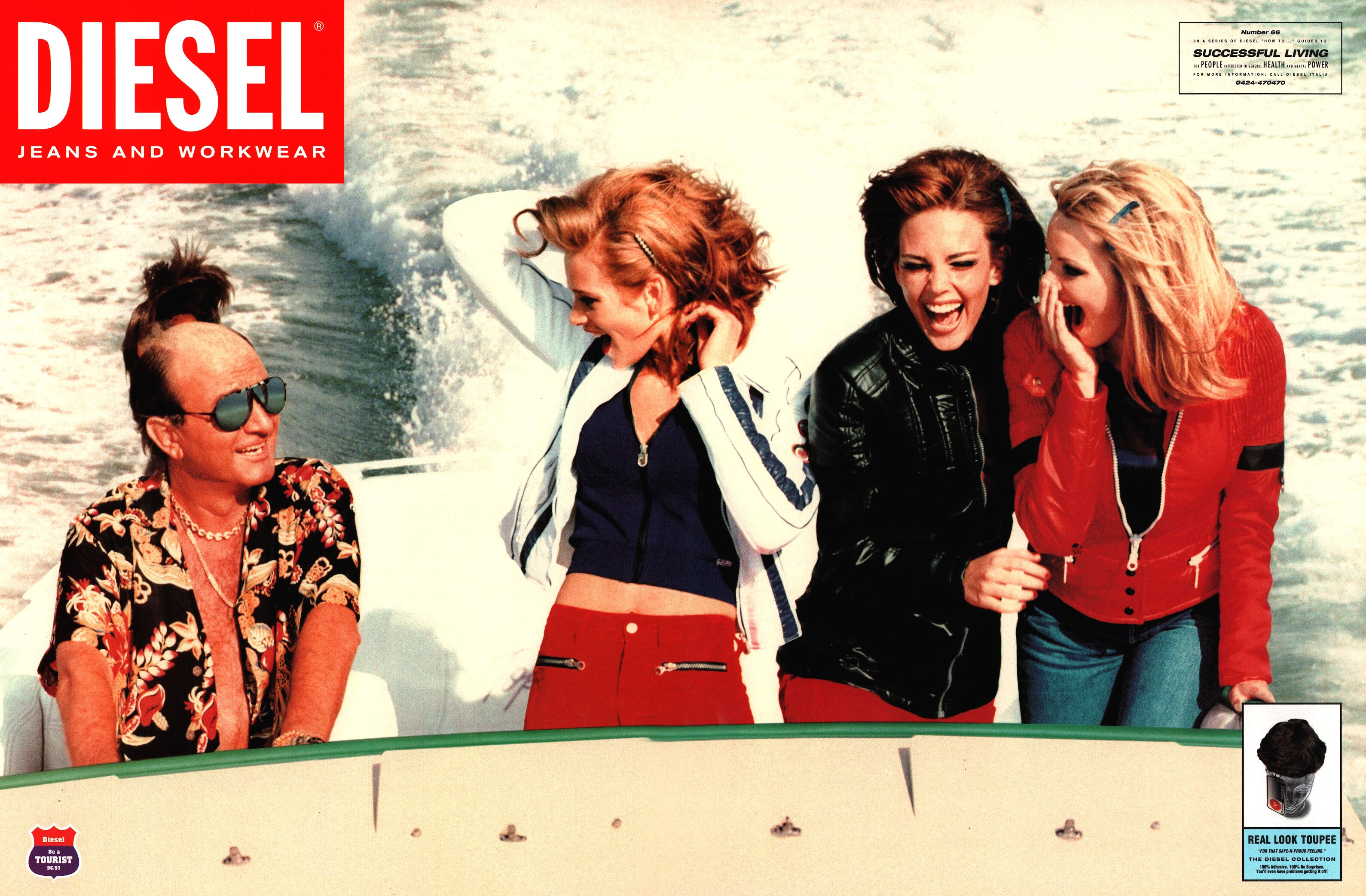 Кампейн Diesel 1996, Vogue Italia — Модная фотография 90-х: от гламура к реализму / Камералабс