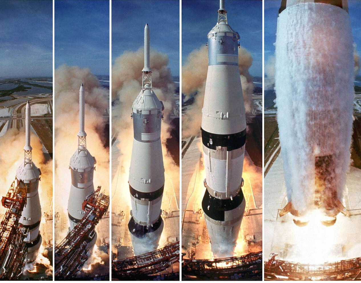 Аполлон-11, Мыс Канаверал, Флорида, США, 1969 год, фотограф Ральф Морс (Ralph Morse)