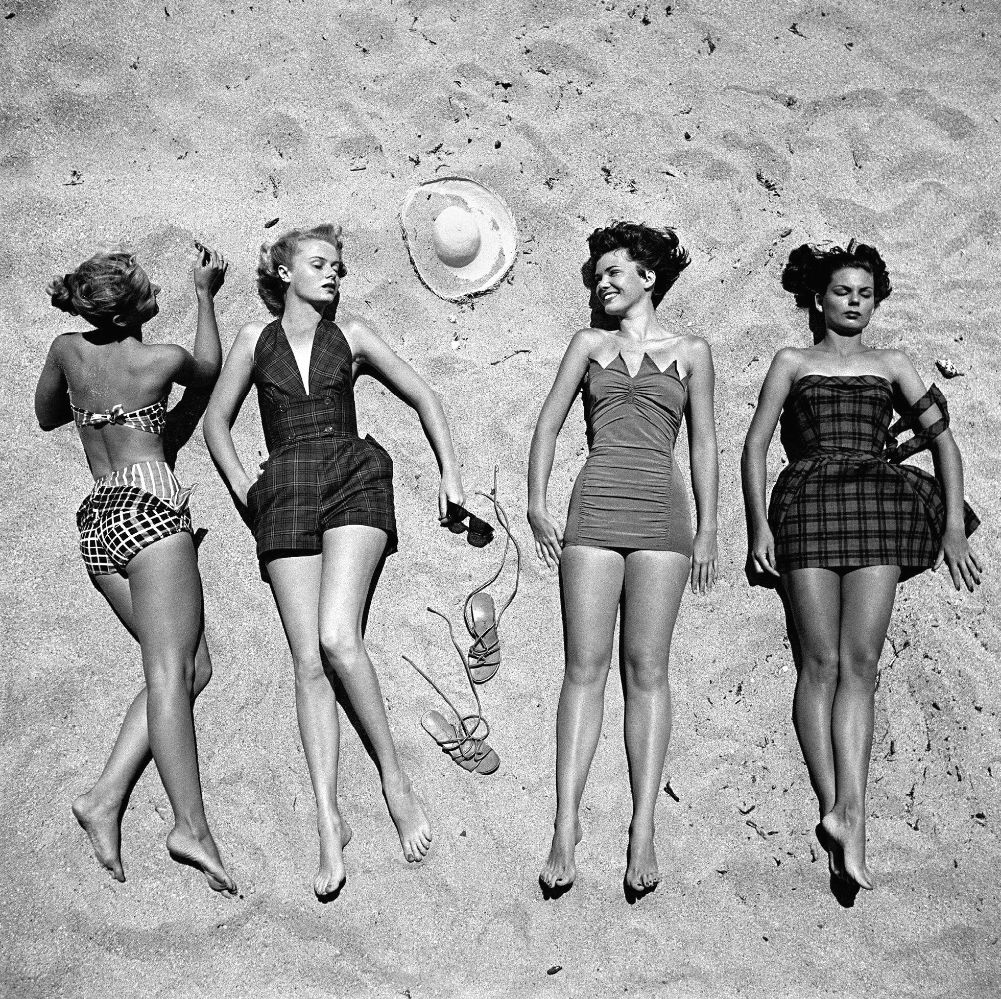 Мода на пляже, Флорида, США, 1950 год, фотограф Нина Лин (Nina Leen)