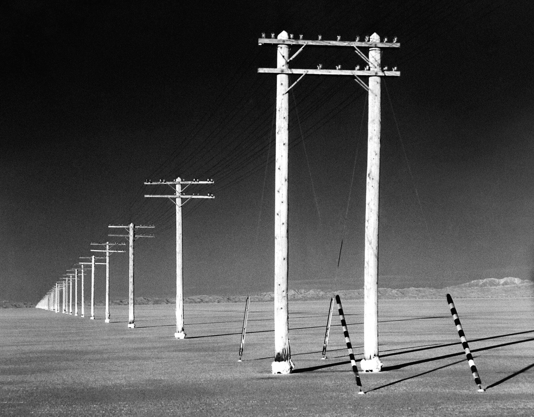 Большое Солёное озеро, Юта, США, 1948 год, фотограф Фриц Горо