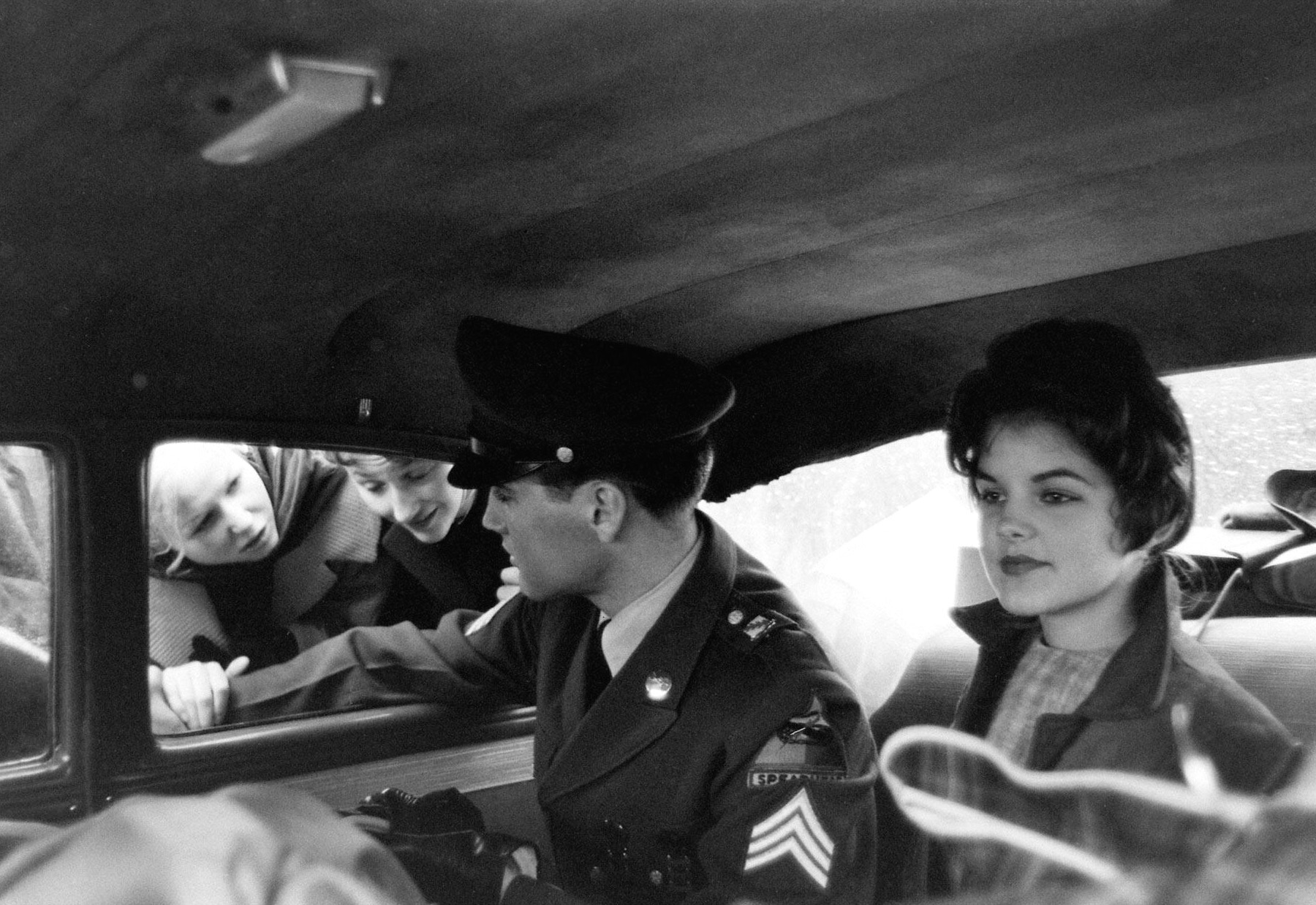 Элвис и Присцилла Пресли, Бад-Наухайм, Германия, 1960 год, фотограф Джеймс Уитмор