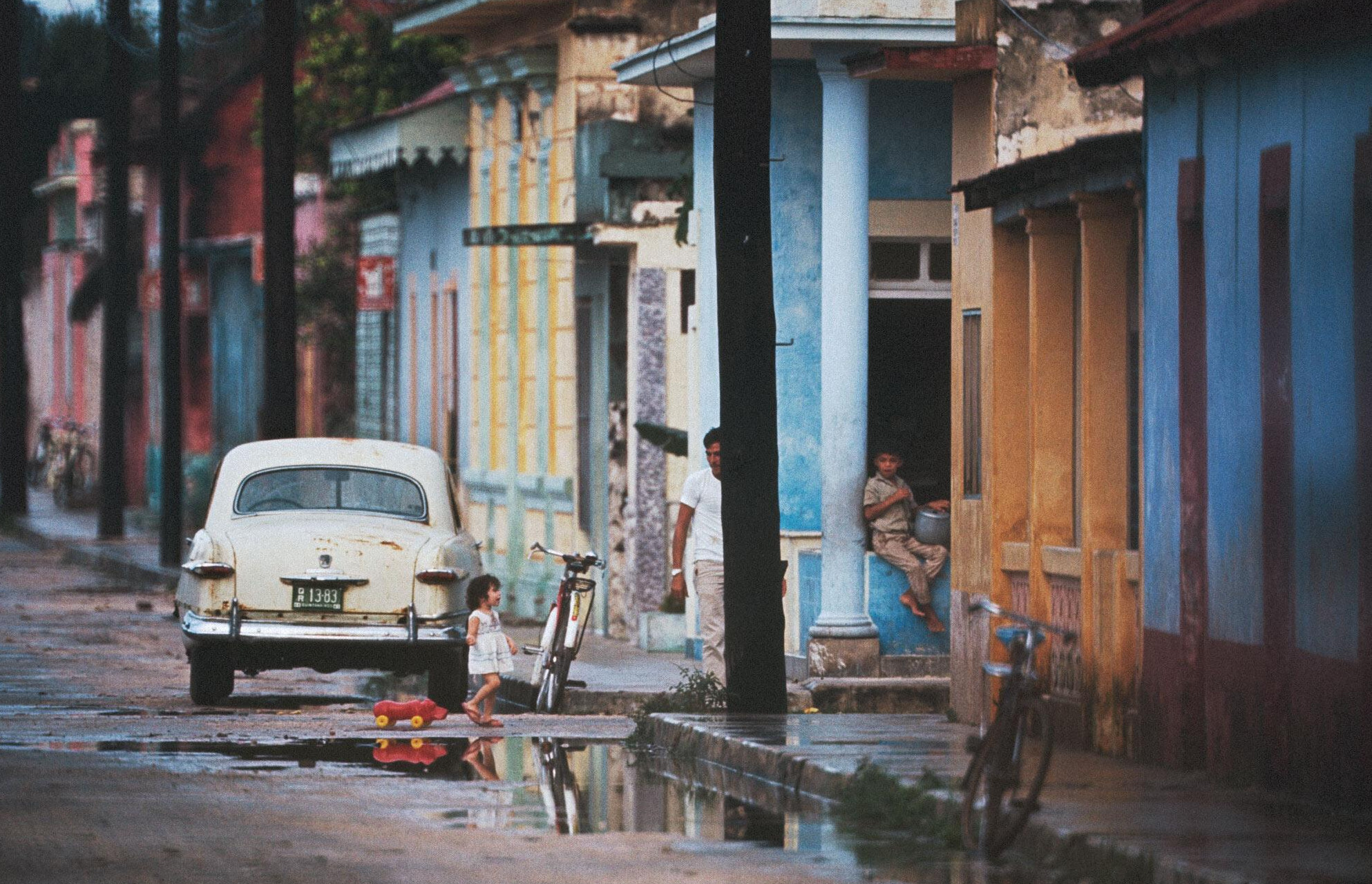 Уличная сцена острова Косумель, Мексика, 1964 год, фотограф Джордж Силк