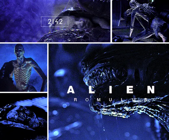 Чужой (Alien), культовая франшиза о ксеноморфах (5) — GIF