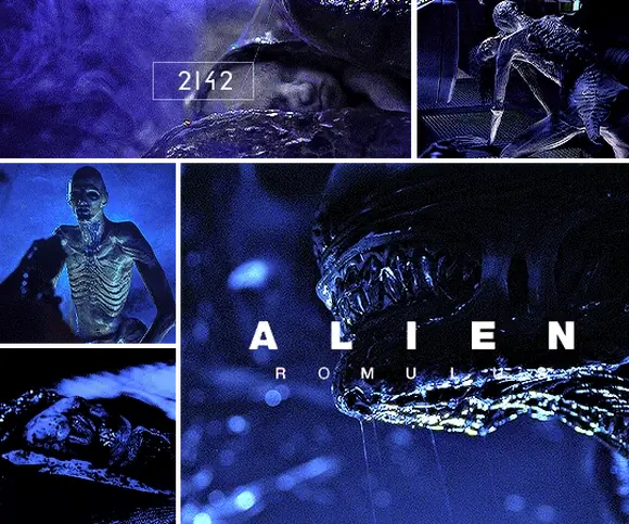 Чужой (Alien), культовая франшиза о ксеноморфах (5) — GIF