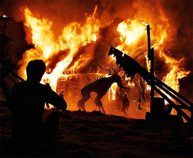 Ритуал (The Ritual, 2017), режиссер Давид Брукнер (3) — Кино GIF