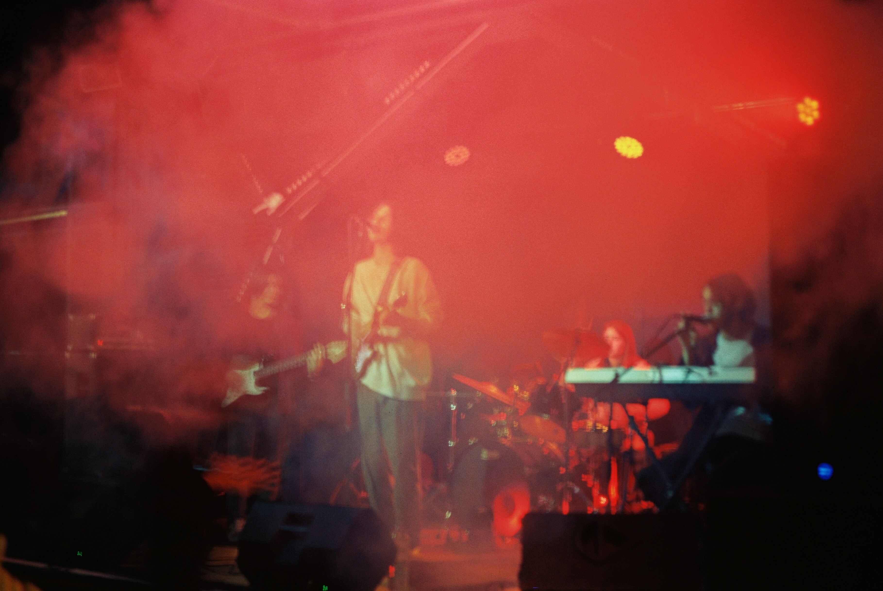 ...rock concert, ...red smoke, "SOLNCEFRUCKT"