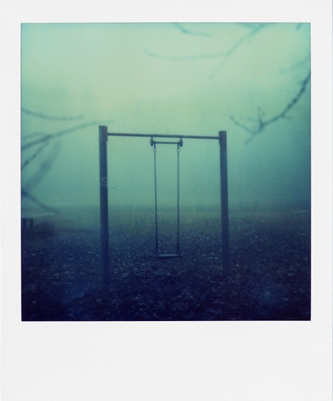 Качели в зелёном тумане. Фотограф LiA
