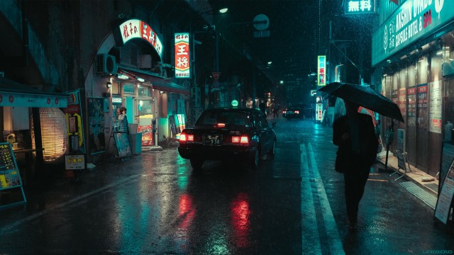 Атмосфера «Бегущего по лезвию», Токио. Фотограф Лиам Вонг