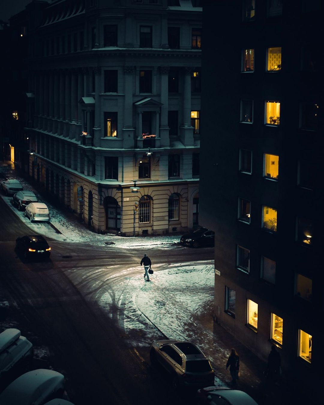 Вечерний Стокгольм, февраль 2020-го. Фотограф Johan Smedja