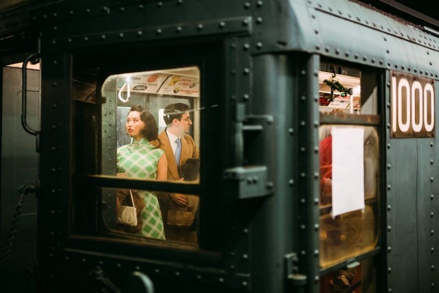 В городском транспорте, Нью-Йорк, 2019. Фотограф CJ Méndez