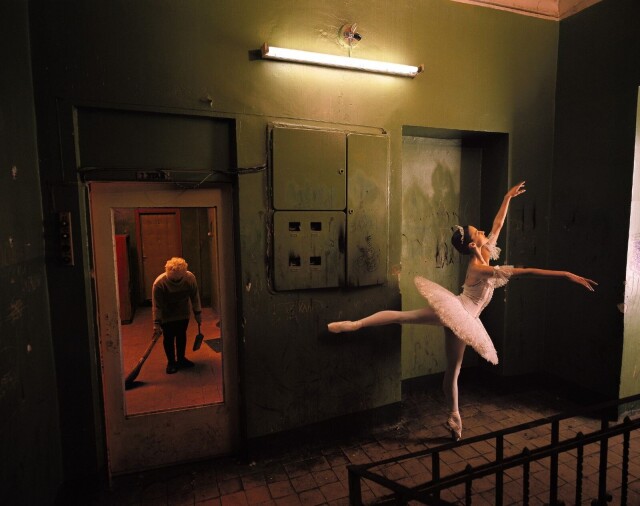 Из серии о балете Большого театра в Москве. Фотограф Джо МакНелли 