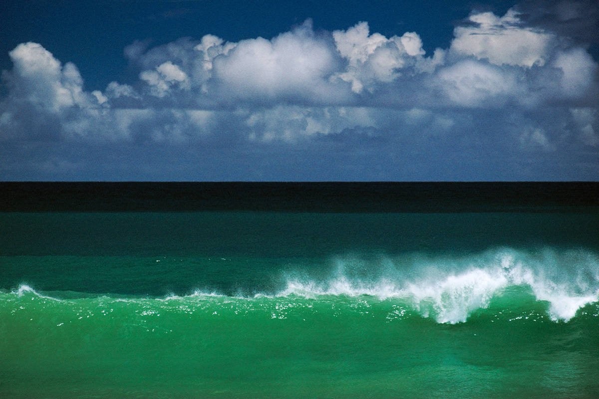 Волны Тобаго, Карибское море, 1968. Фотограф Эрнст Хаас