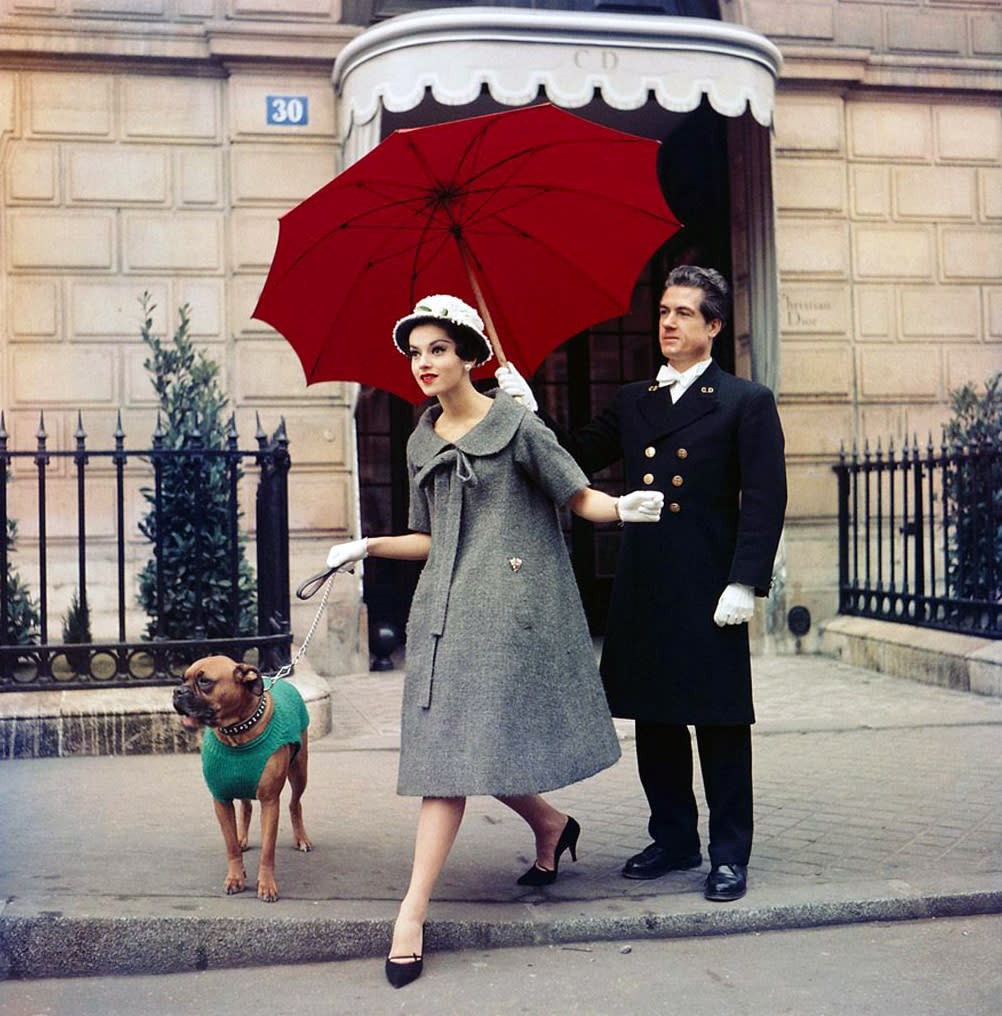 Dior, Париж, 1958. Фотограф Сабина Вайс