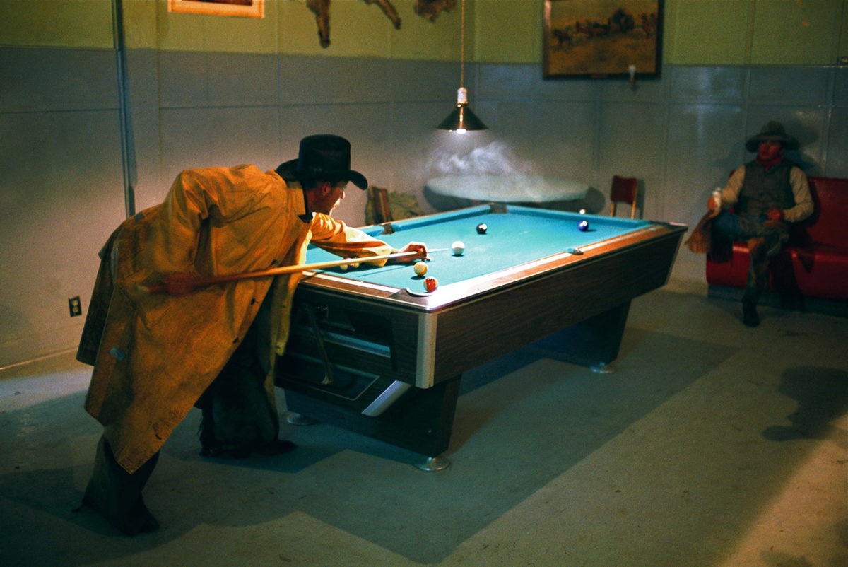 Ковбои в баре, Невада, 1970. Фотограф Уильям Альберт Аллард