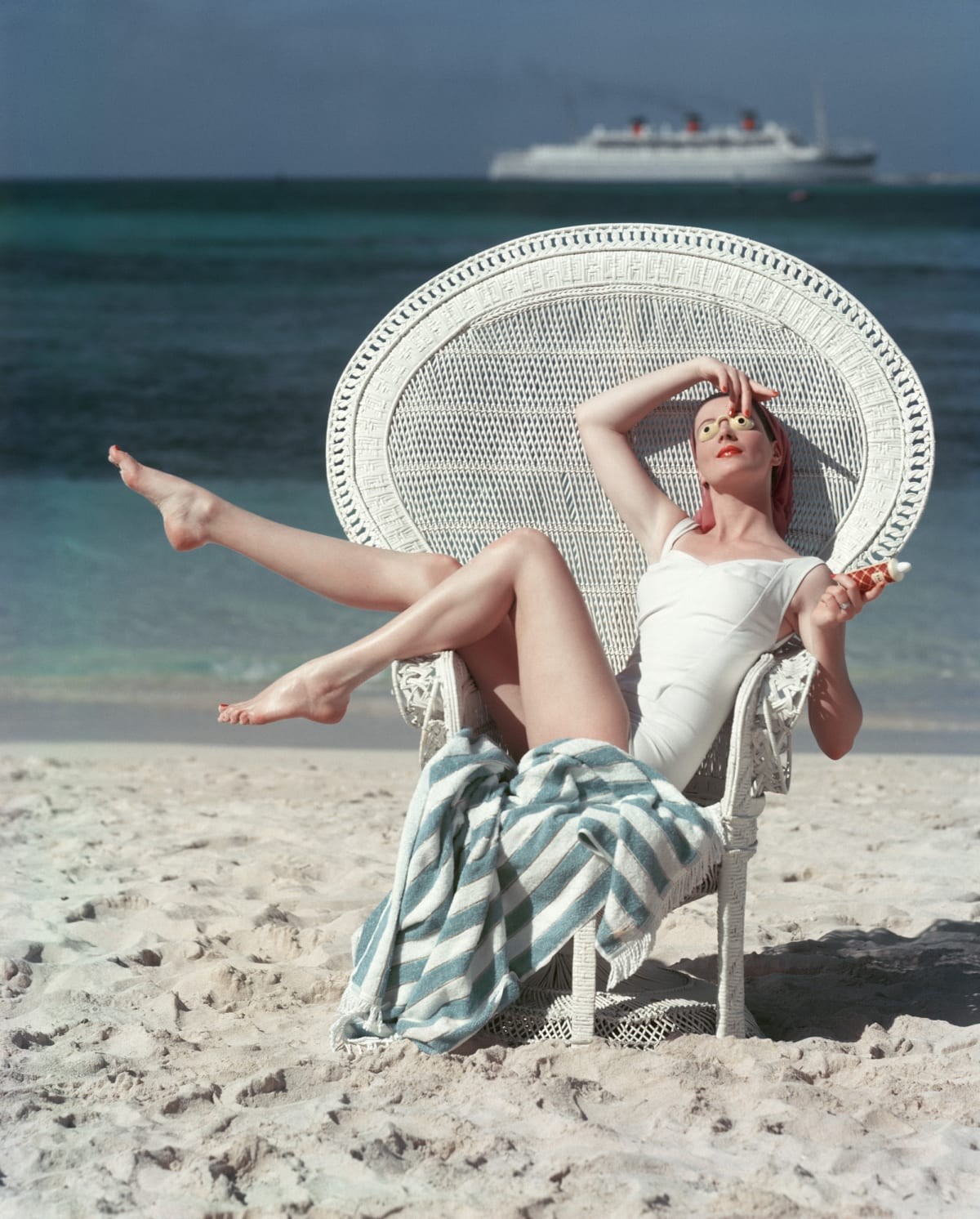 Пляж, ок. 1950. Фотограф Марк Шоу