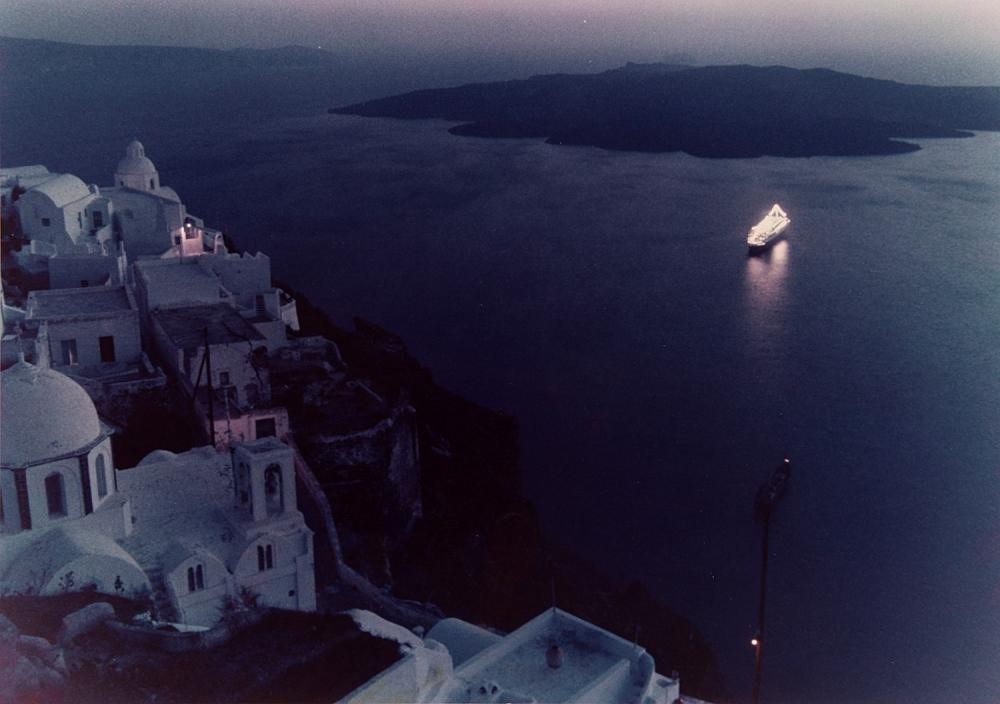 Вид с острова Санторини, 1978. Фотограф Марио Де Бьязи