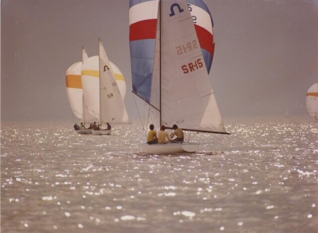 Спортивные яхты, 1980-е. Фотограф Венделин Юрий