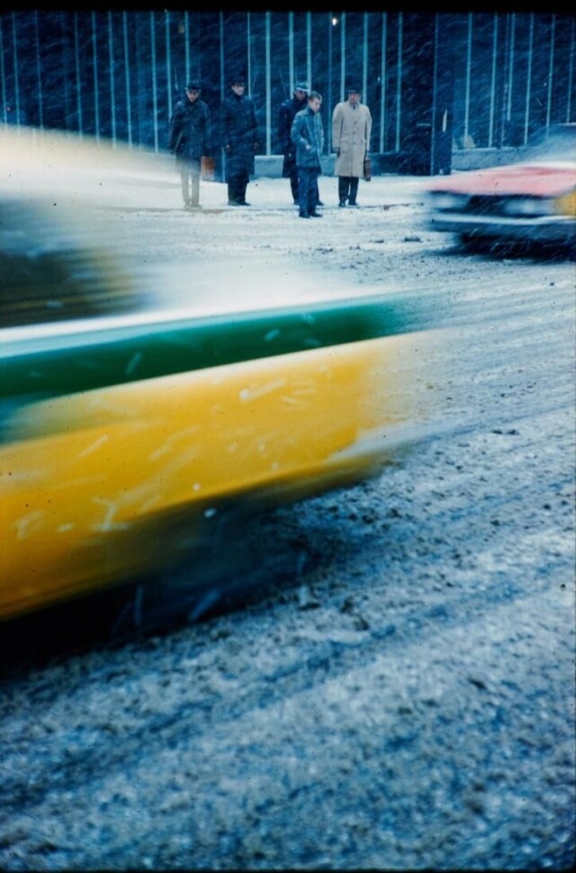 Нью-Йорк, ок. 1960. Фотограф Сол Лейтер
