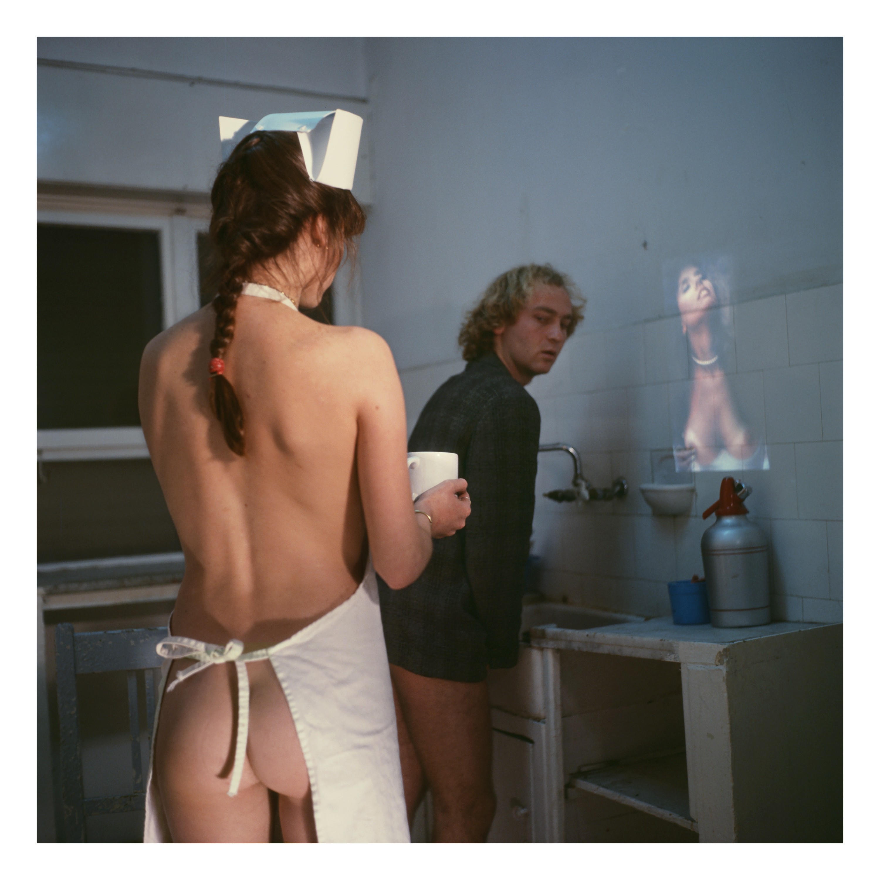 Медсестра (Ваше лекарство), 1984. Фотограф Рафаэль Фукс