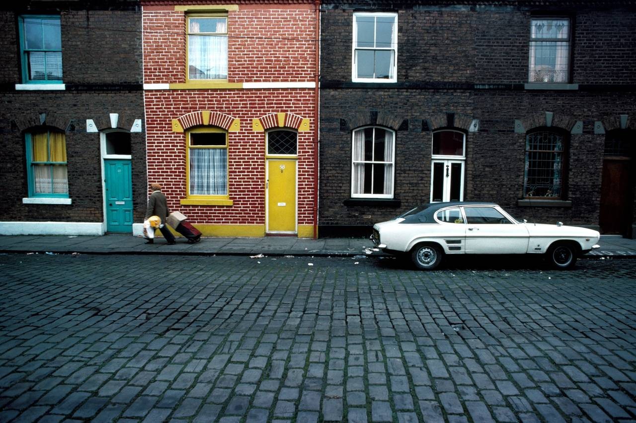 Ford Capri, Манчестер, 1977. Фотограф Джон Балмер