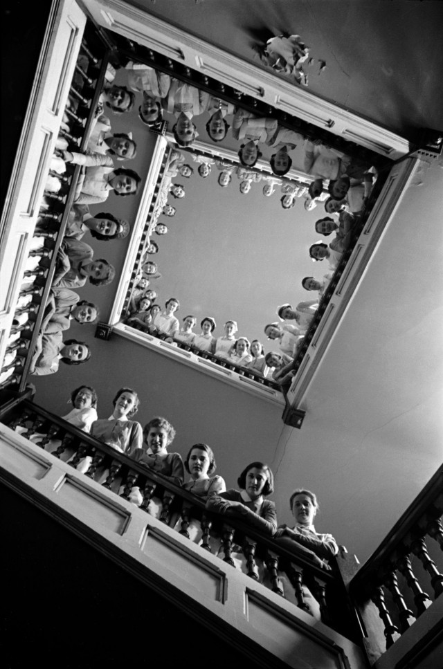 Медсёстры в больнице Рузвельта, 1937. Фотограф Альфред Эйзенштадт