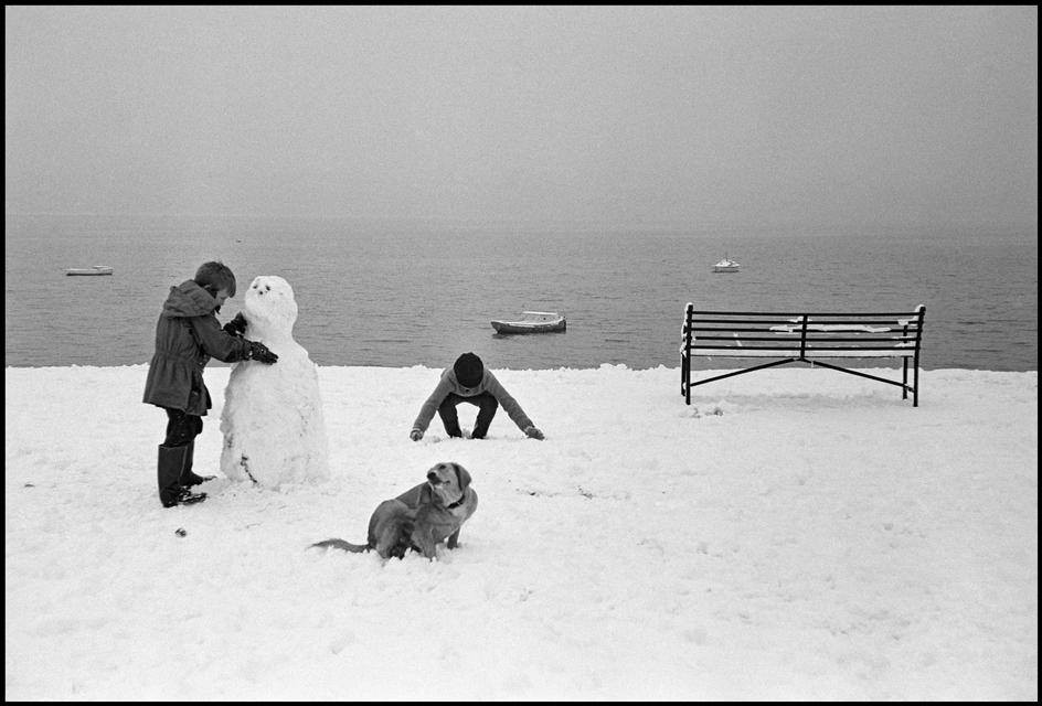 Зима в Уэльсе, 1962. Фотограф Деннис Сток