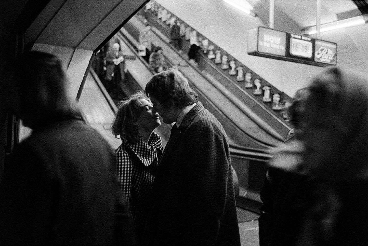 Лондонское метро, 1978. Фотограф Майк Голдуотер